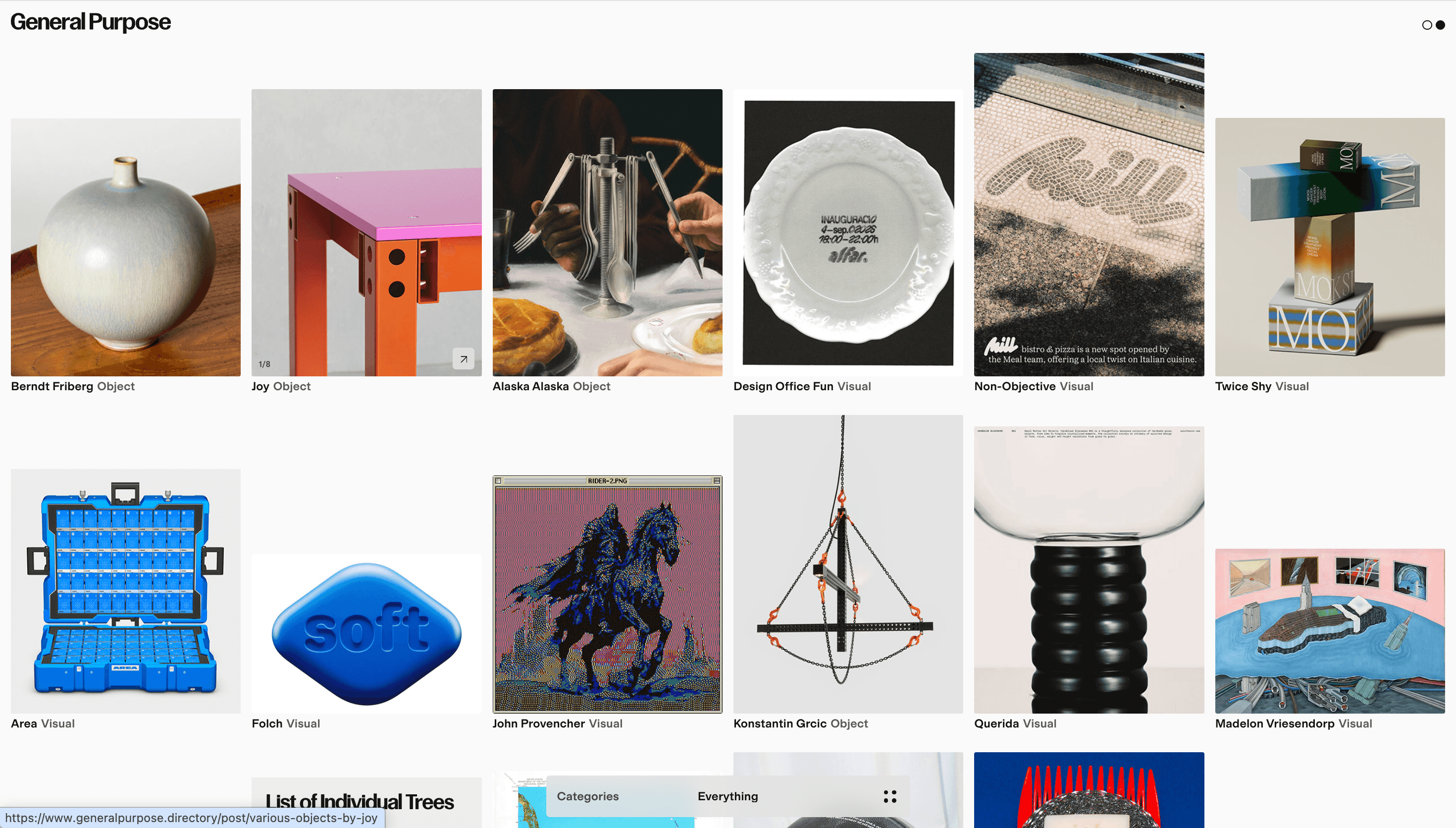 General Purpose — Web, Tech website design