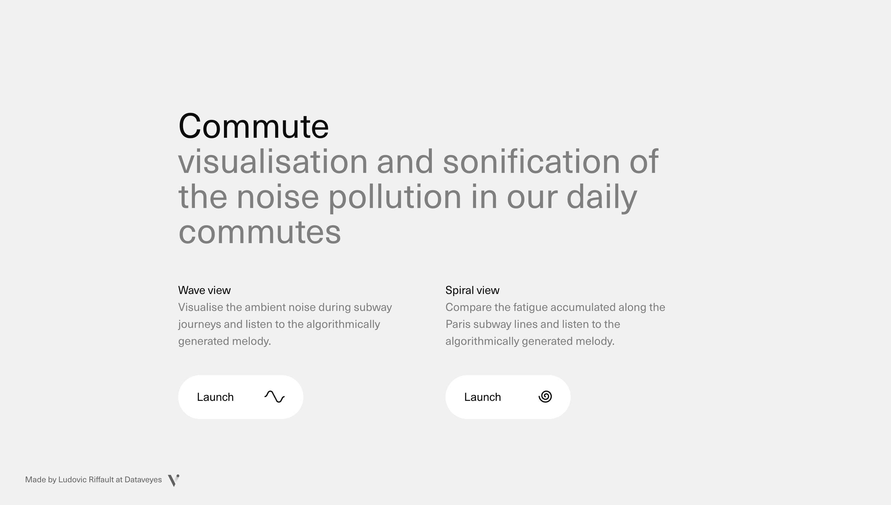 Commute / Metronome — Productivity, Music website design