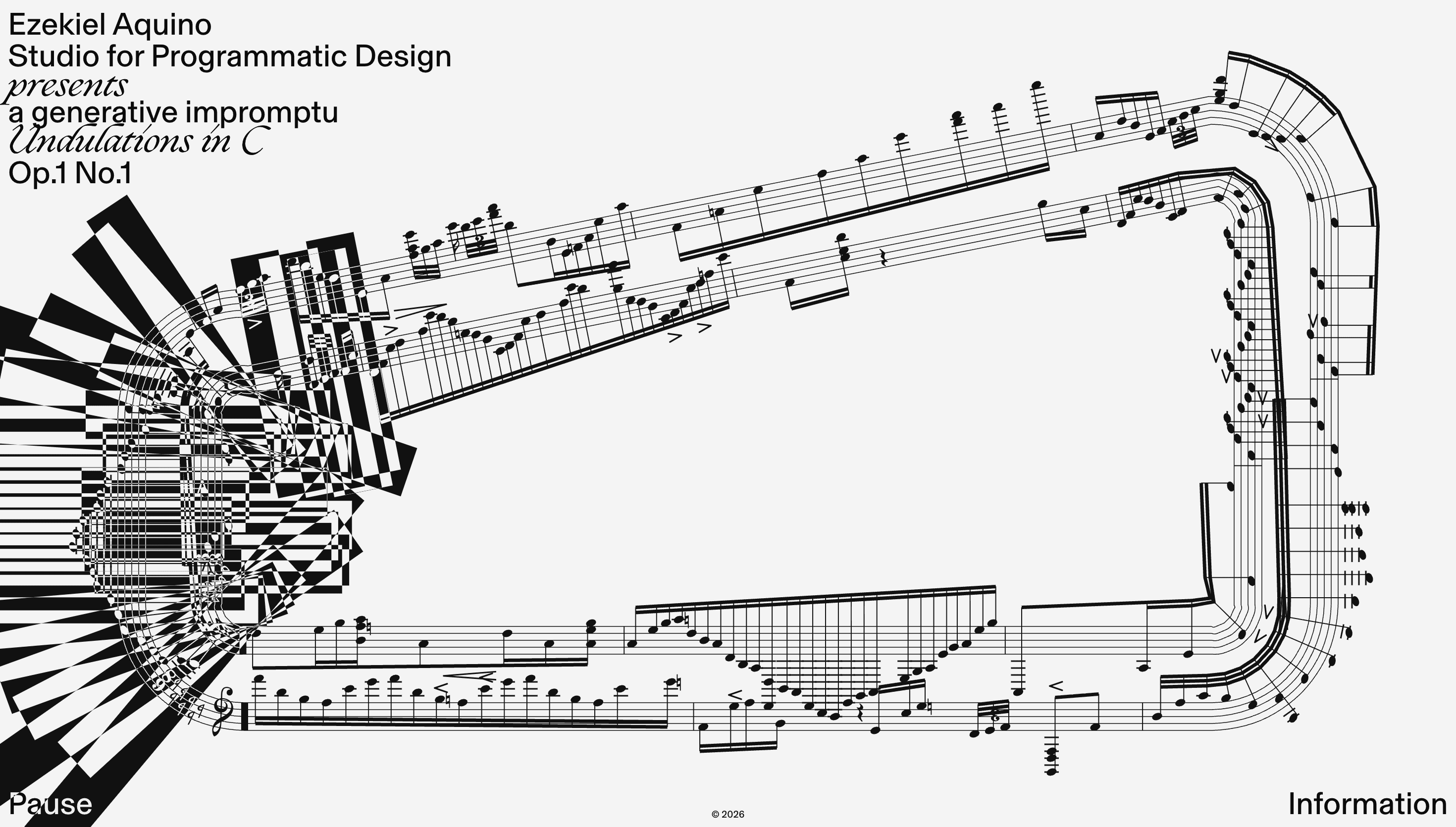 Ezekiel Aquino — Studio, Dev website design