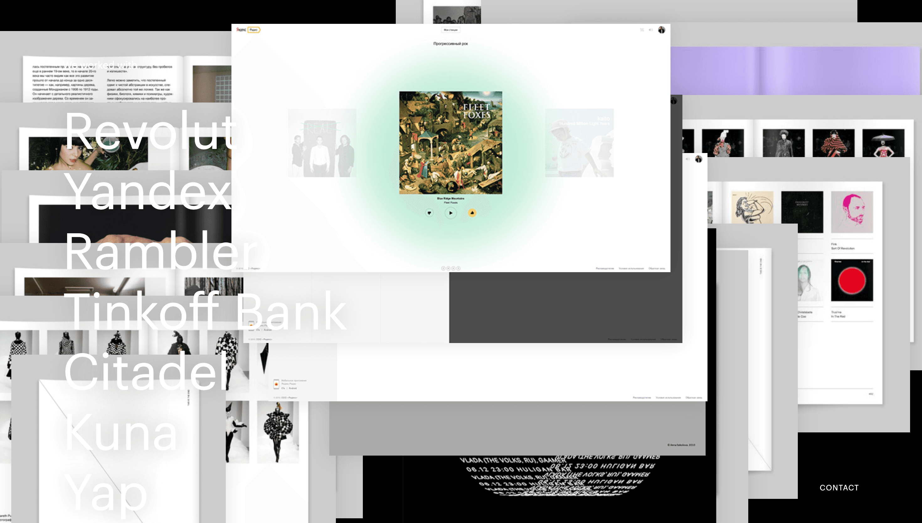 Sgustok Studio — Agency, Modern website design