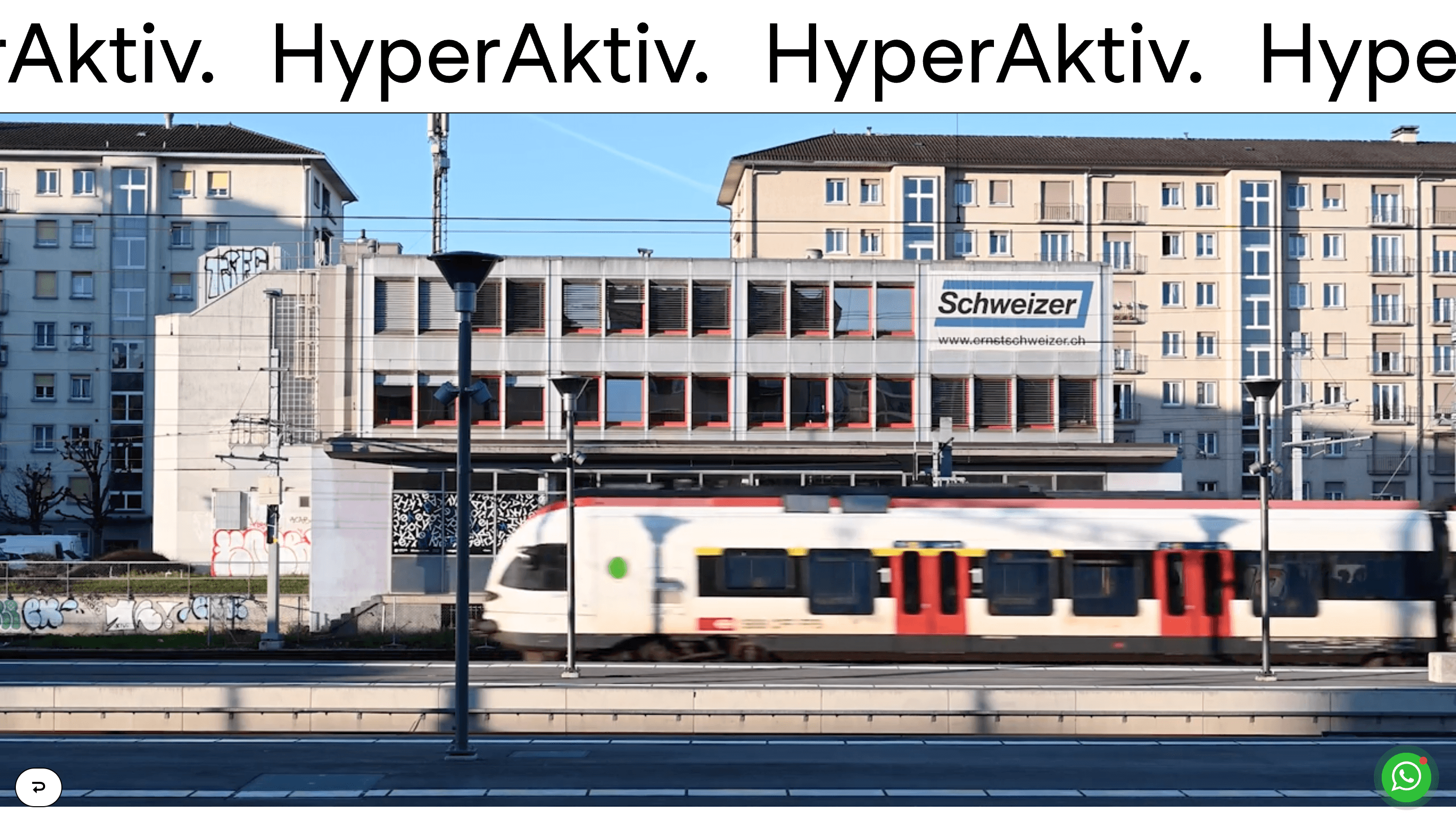 HyperAktiv — Agency, Interactive website design