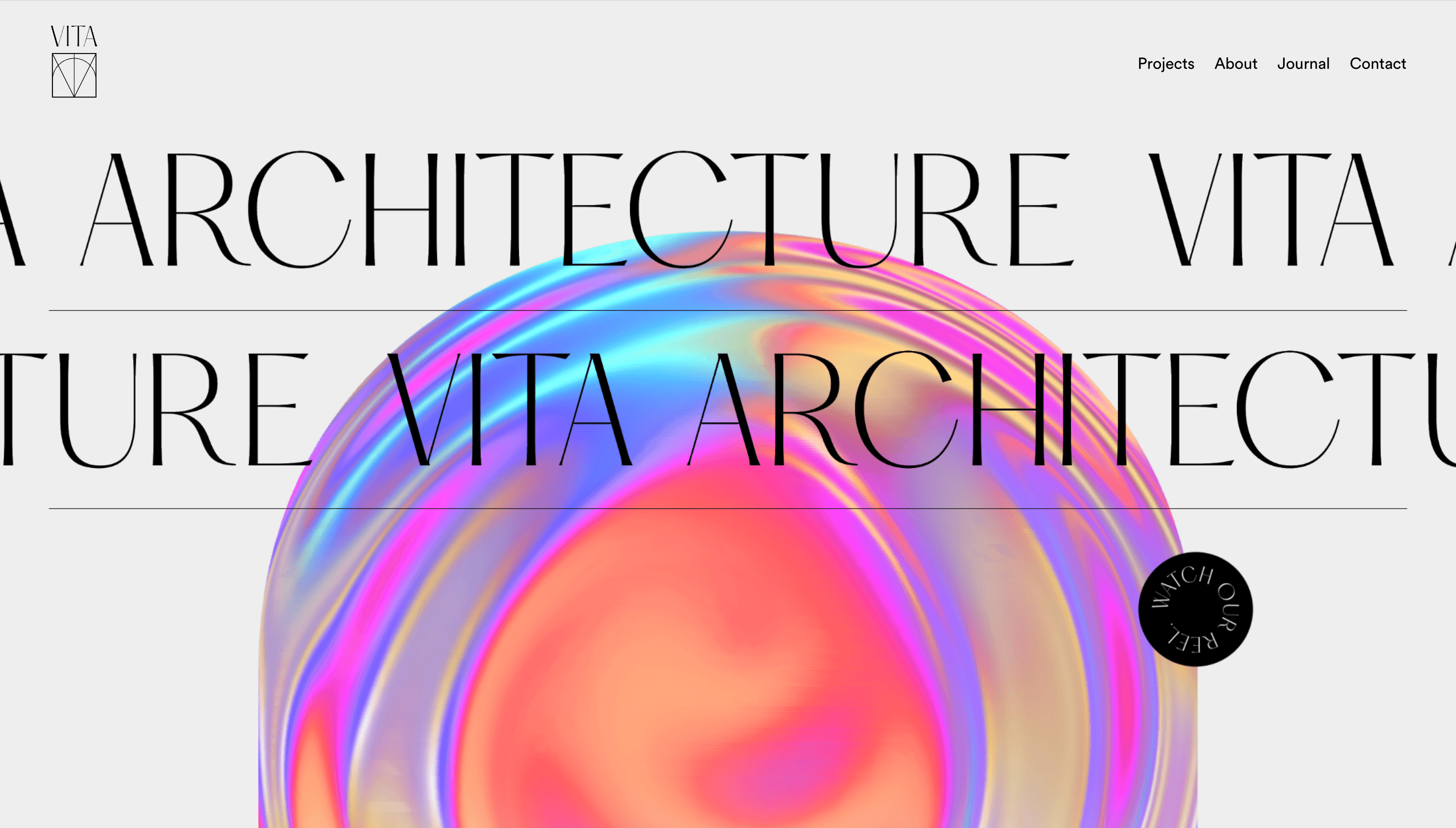 Vita Architecture — Agency, Real Estate website design