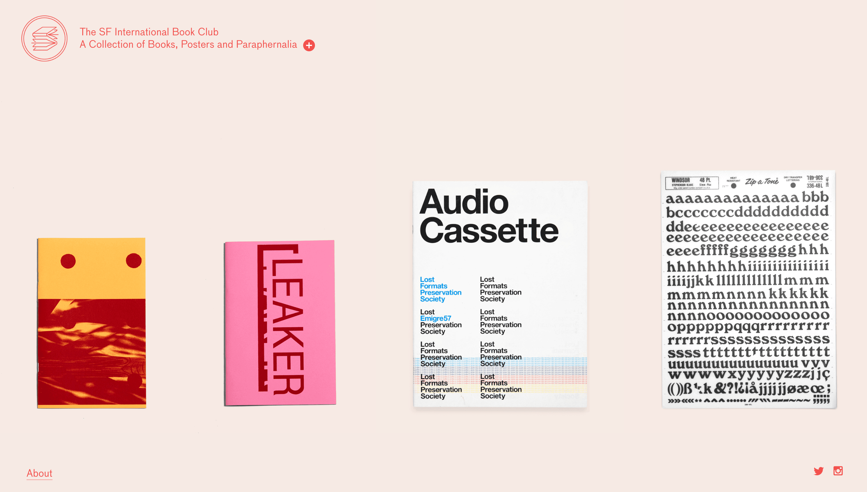 SF Book Club — Community, Culture website design