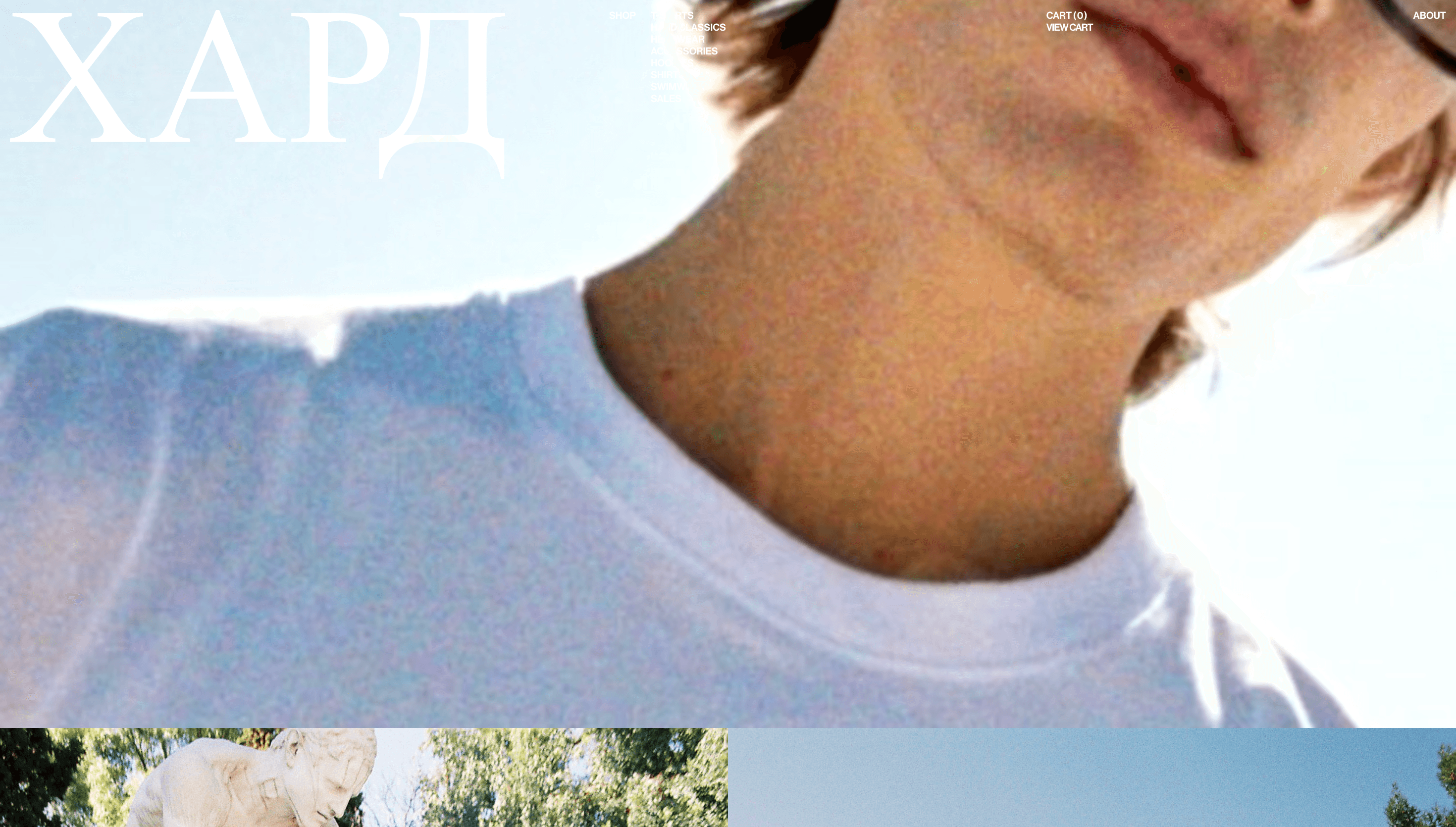 HARDCLO — Agency, Motion website design