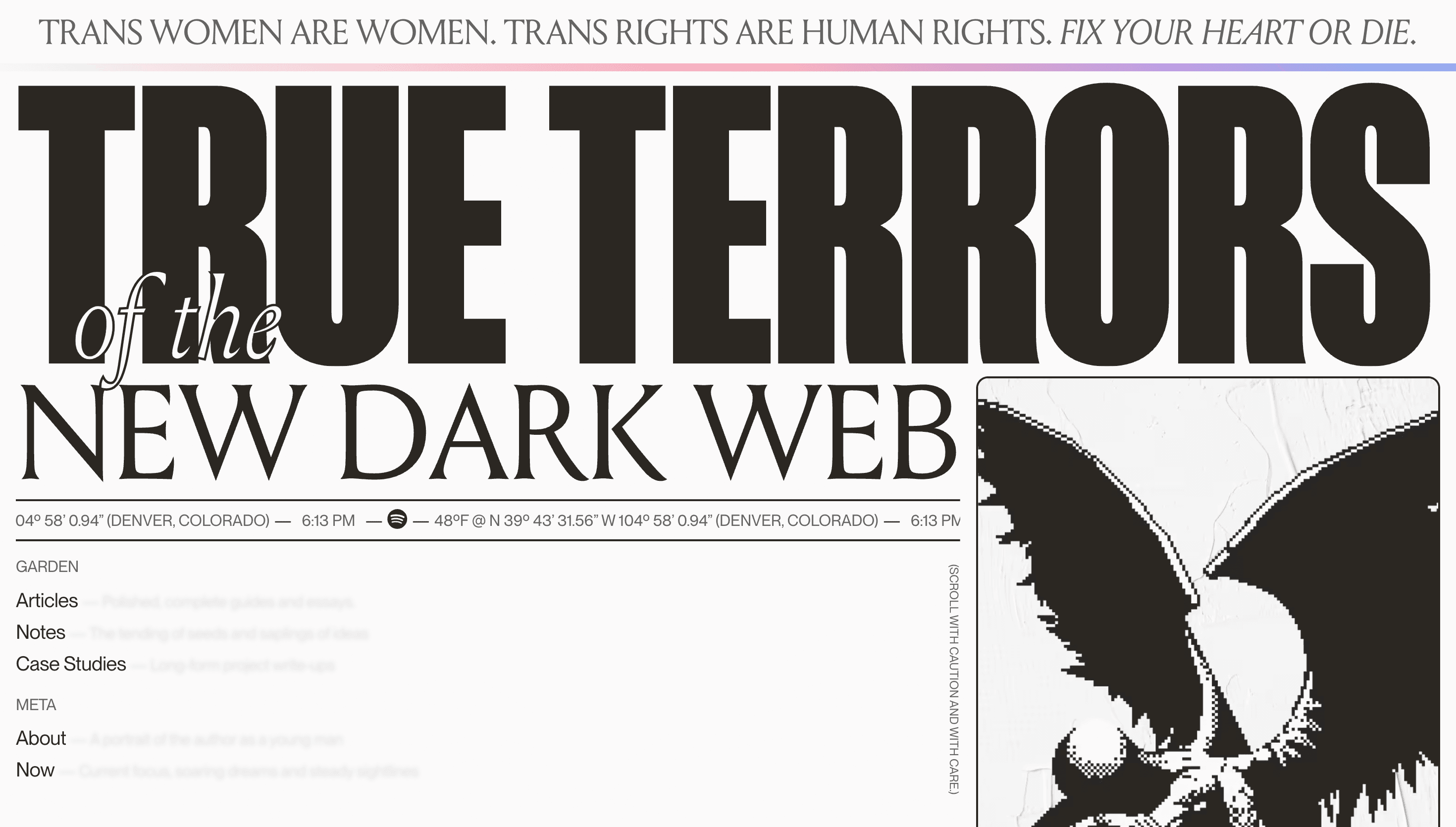 Henry From Online — Developer, Portfolio website design