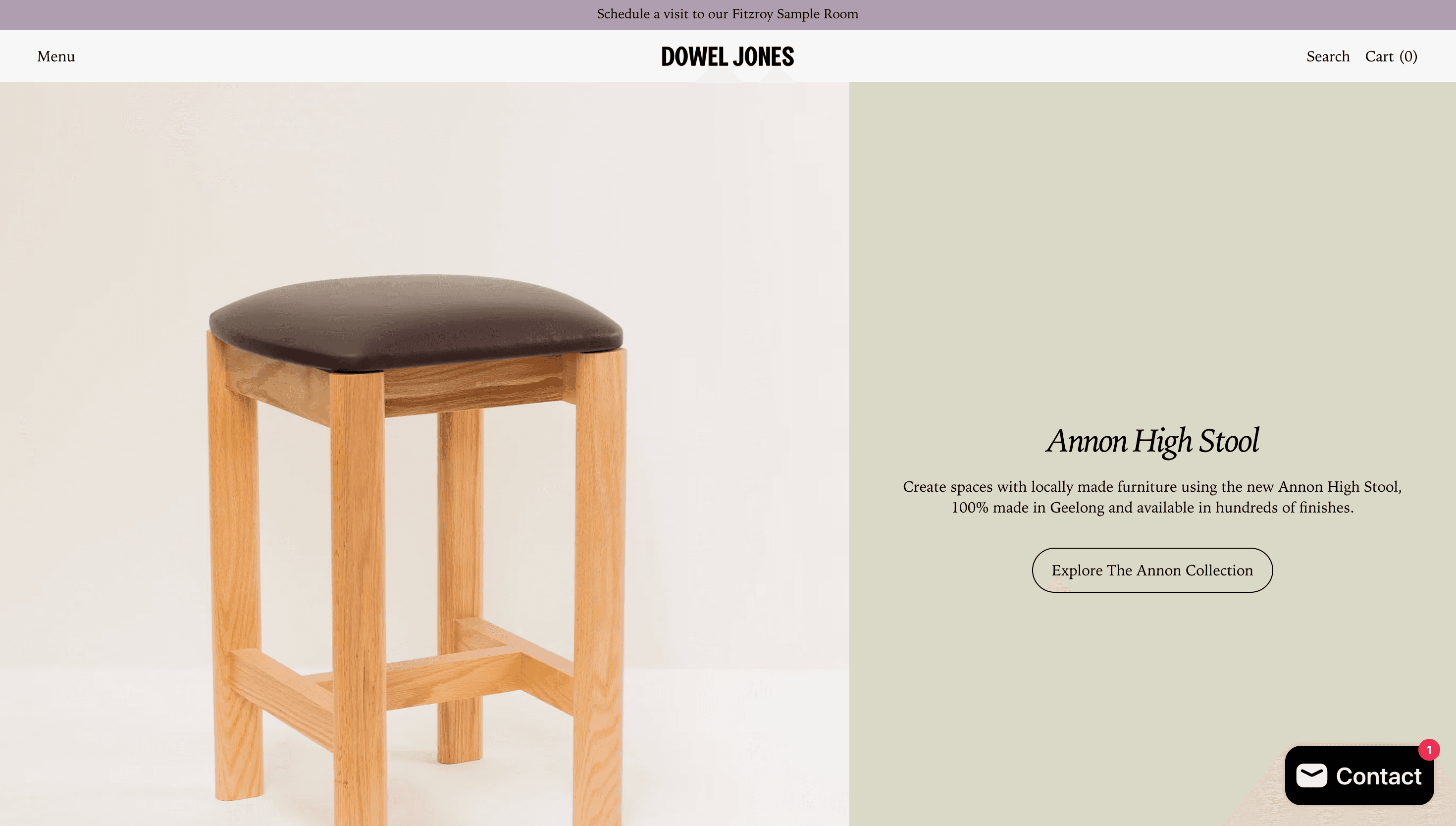 Dowel Jones — Modern, Clean website design