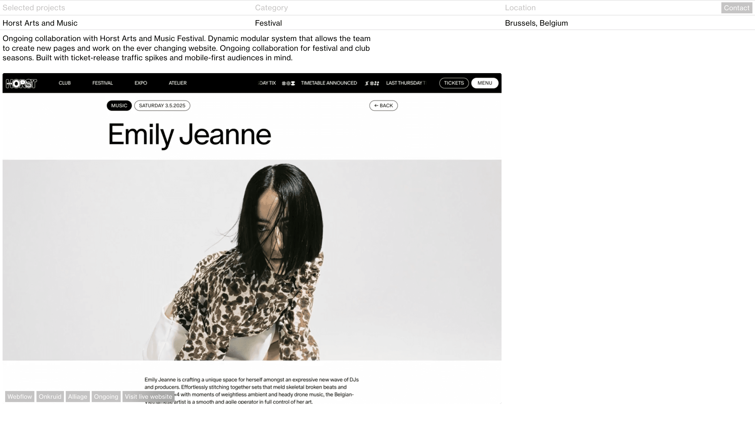Kevin Brenkman — Portfolio, Designer website design