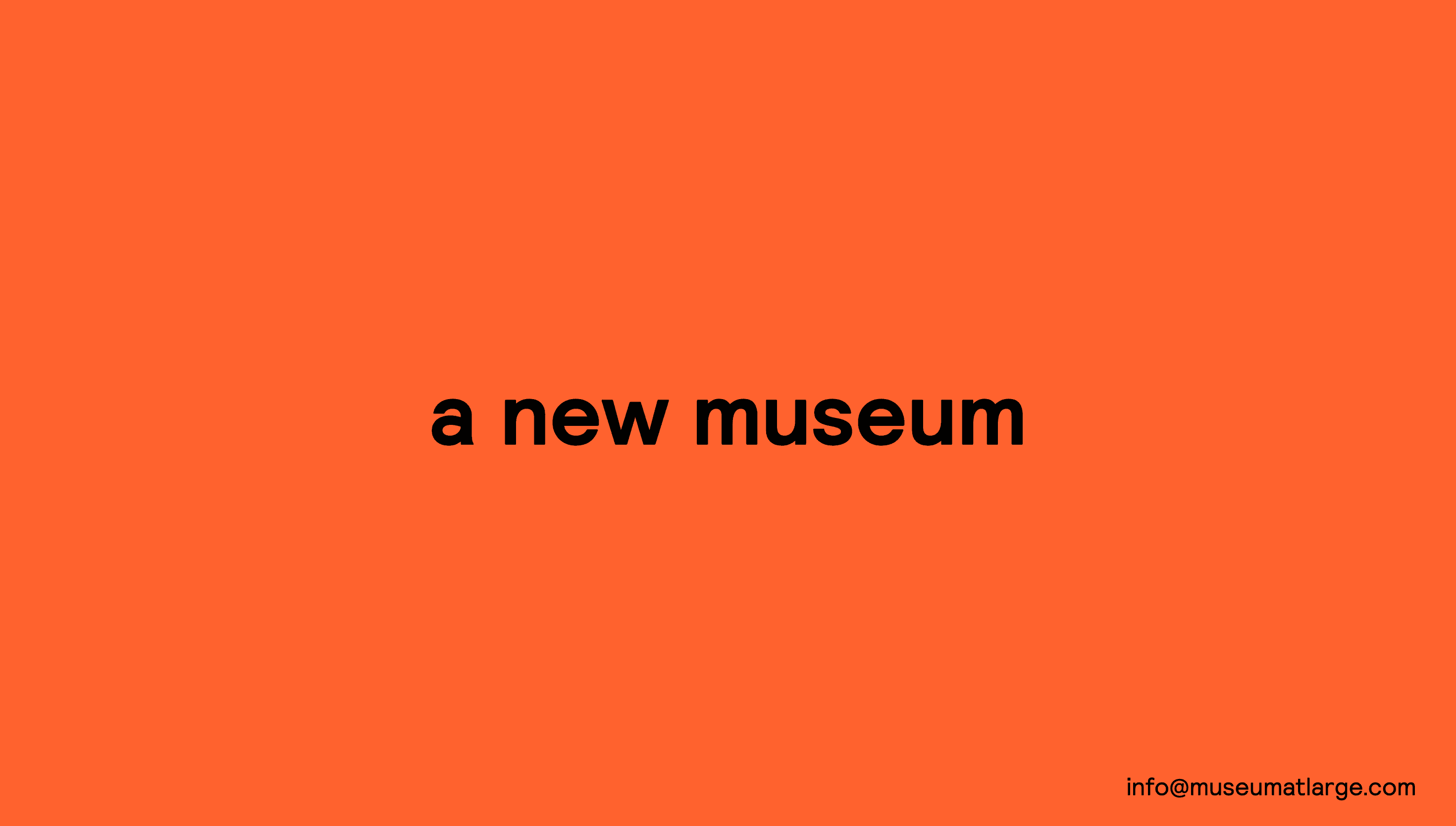 Museum At Large — Culture, Education website design