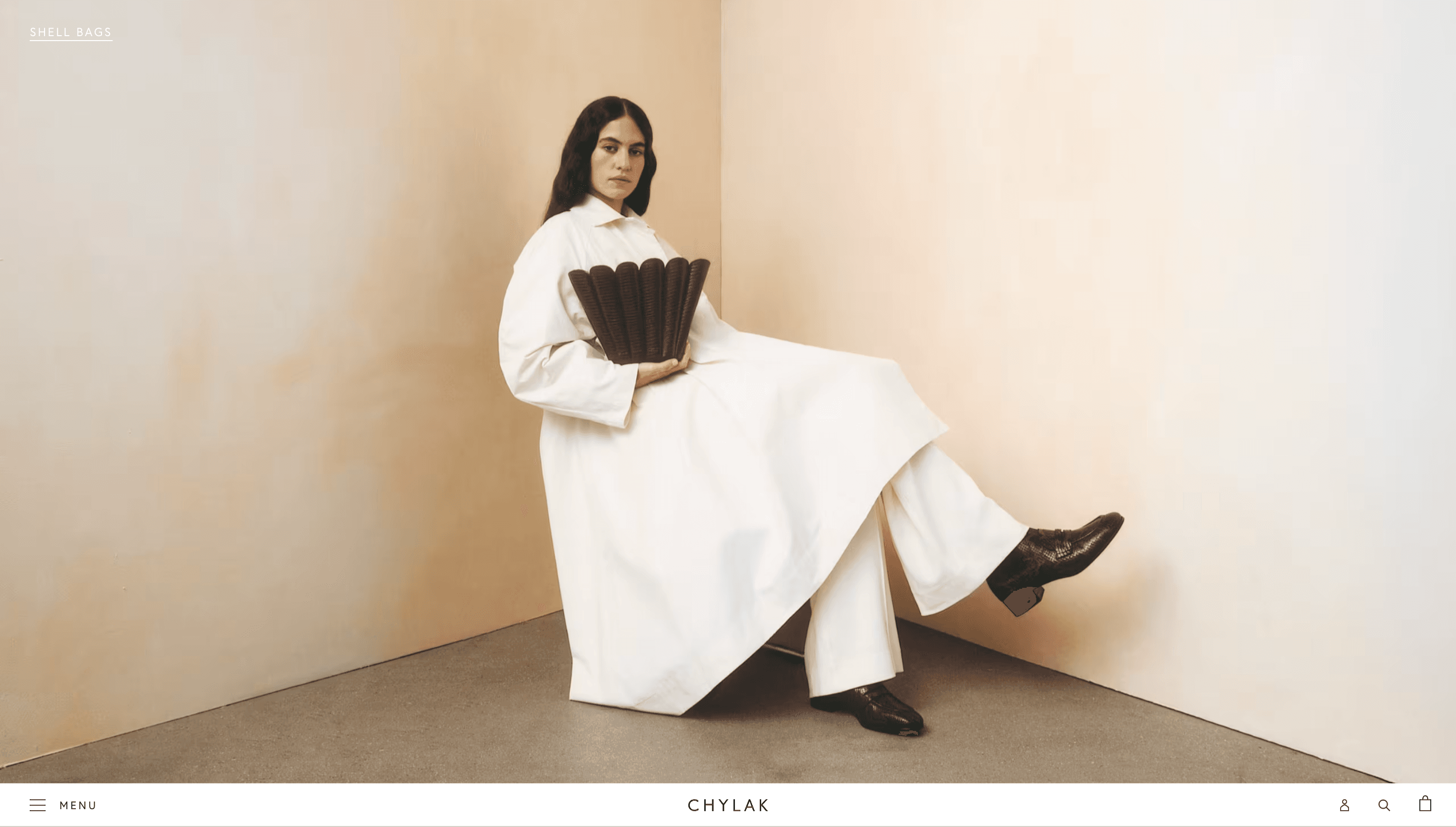 Chylak — Fashion, E-commerce website design