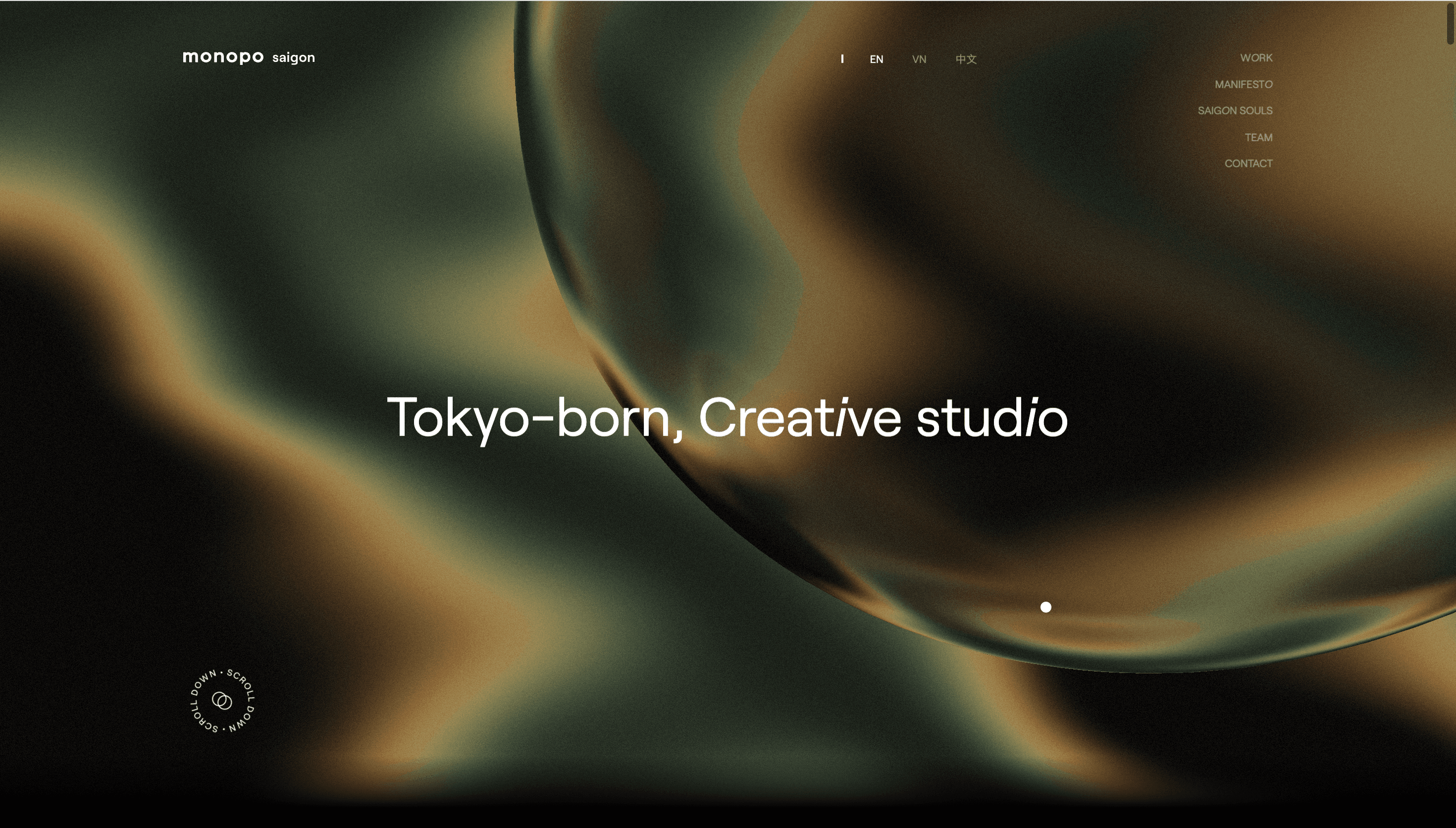 Monopo — Studio, Agency website design