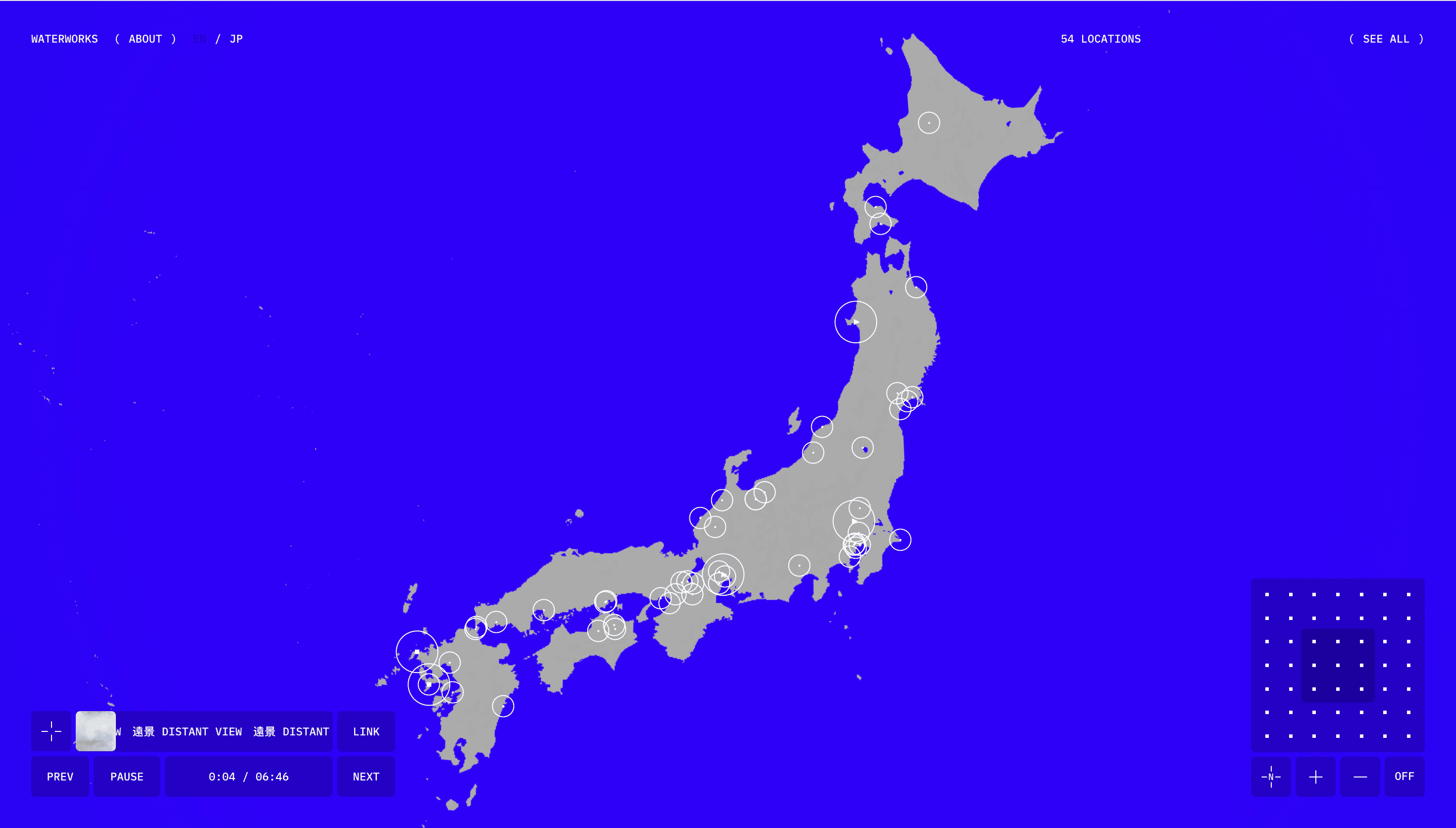 Waterworks — Art, Culture website design