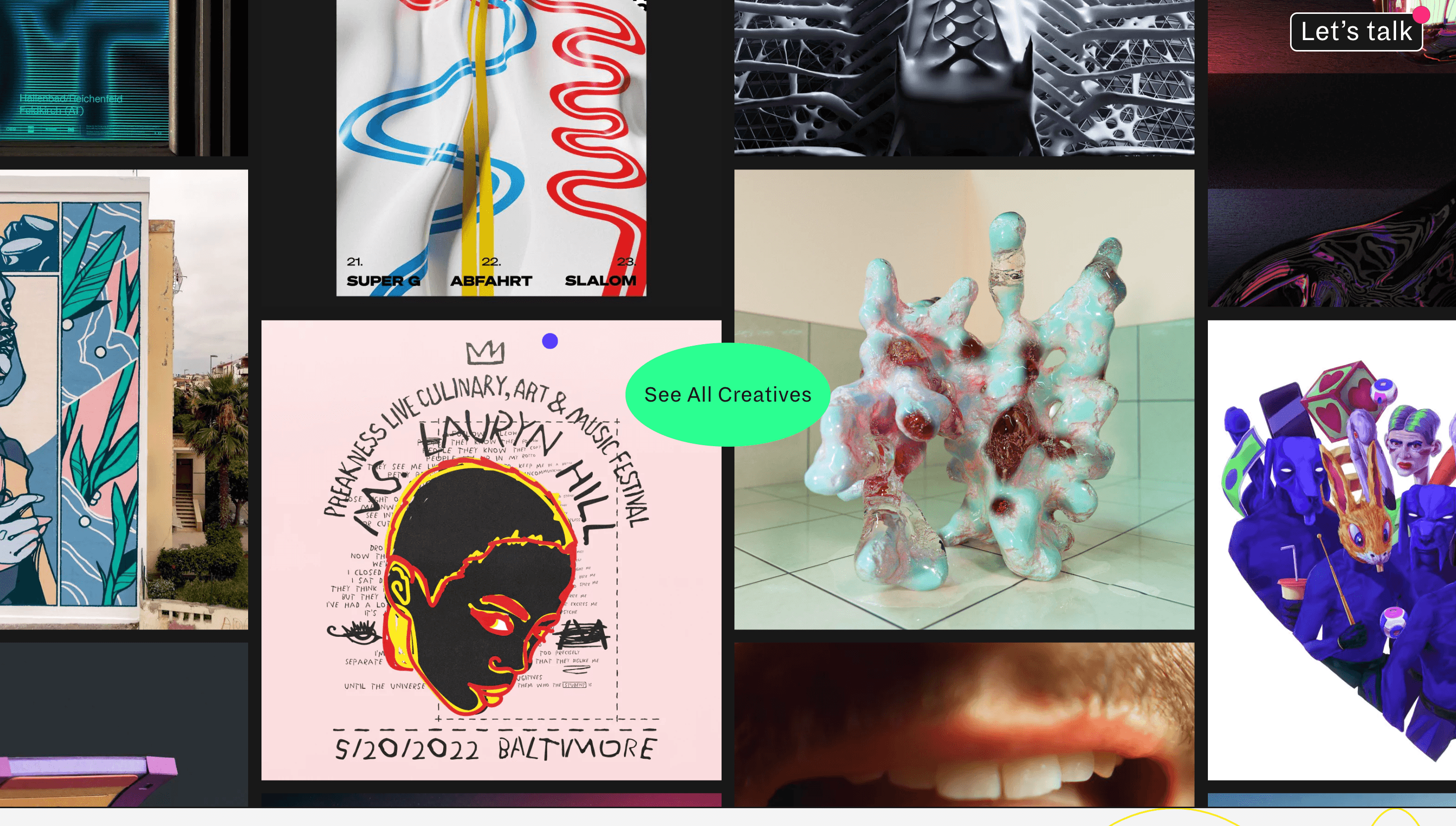 Forward Creatives Network — Networking, Community website design