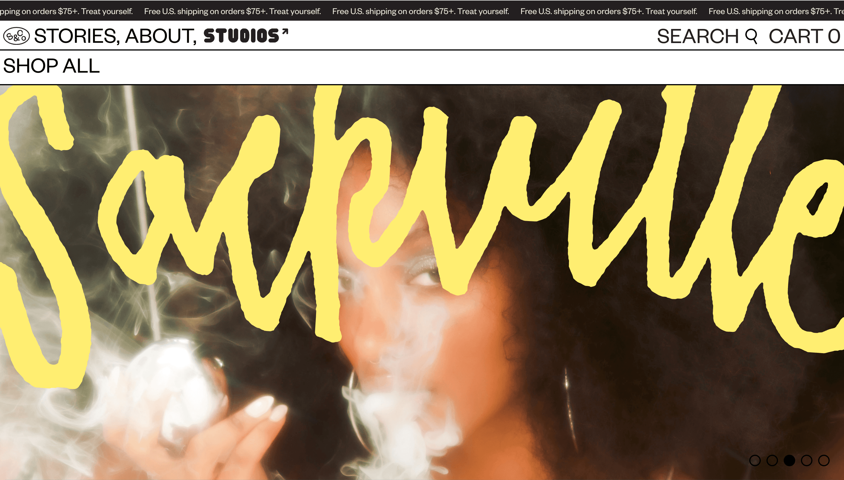 Sackville & Co. — Fashion, Designer website design