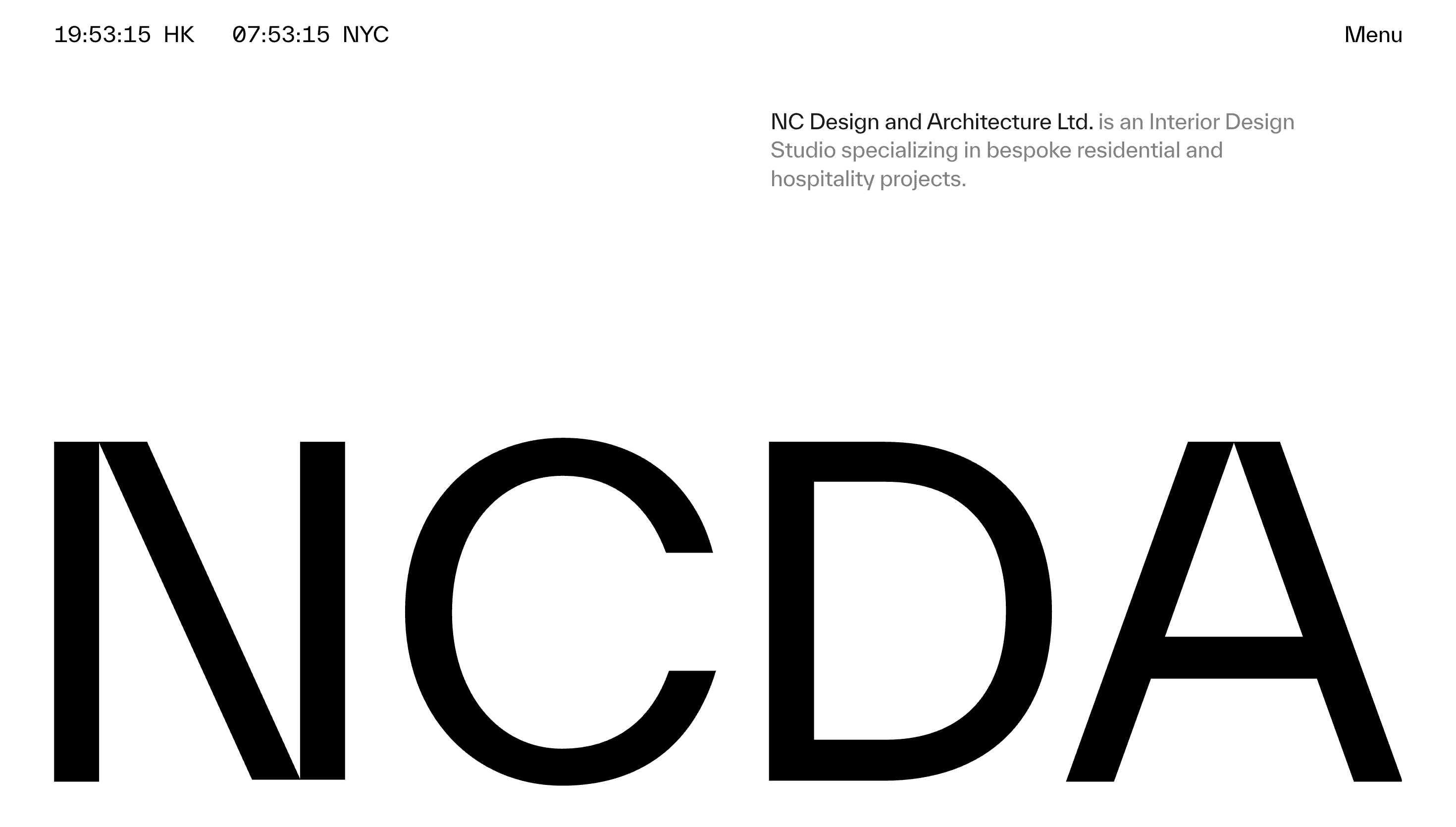 NCDA — Agency, Web website design