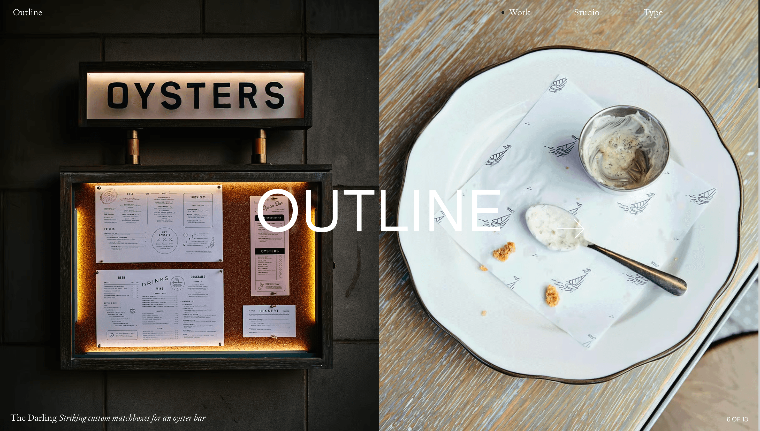 Outline — Branding, Agency website design