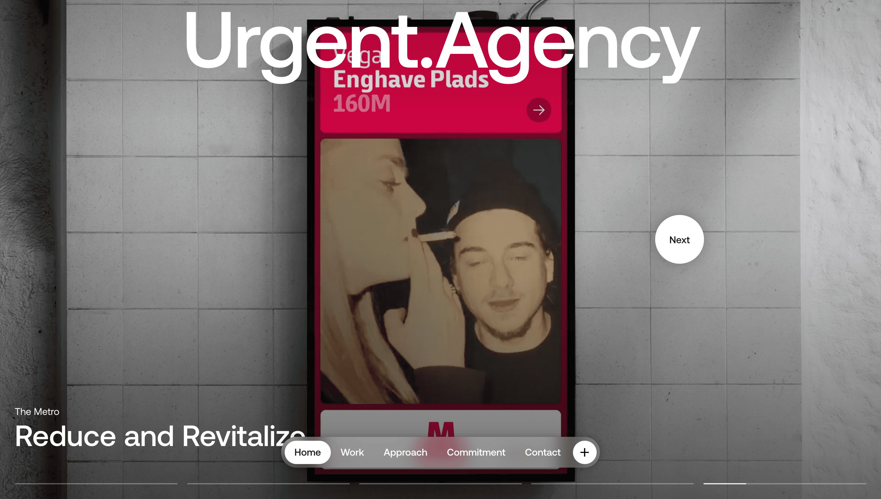 Urgent.Agency — Agency, Branding website design