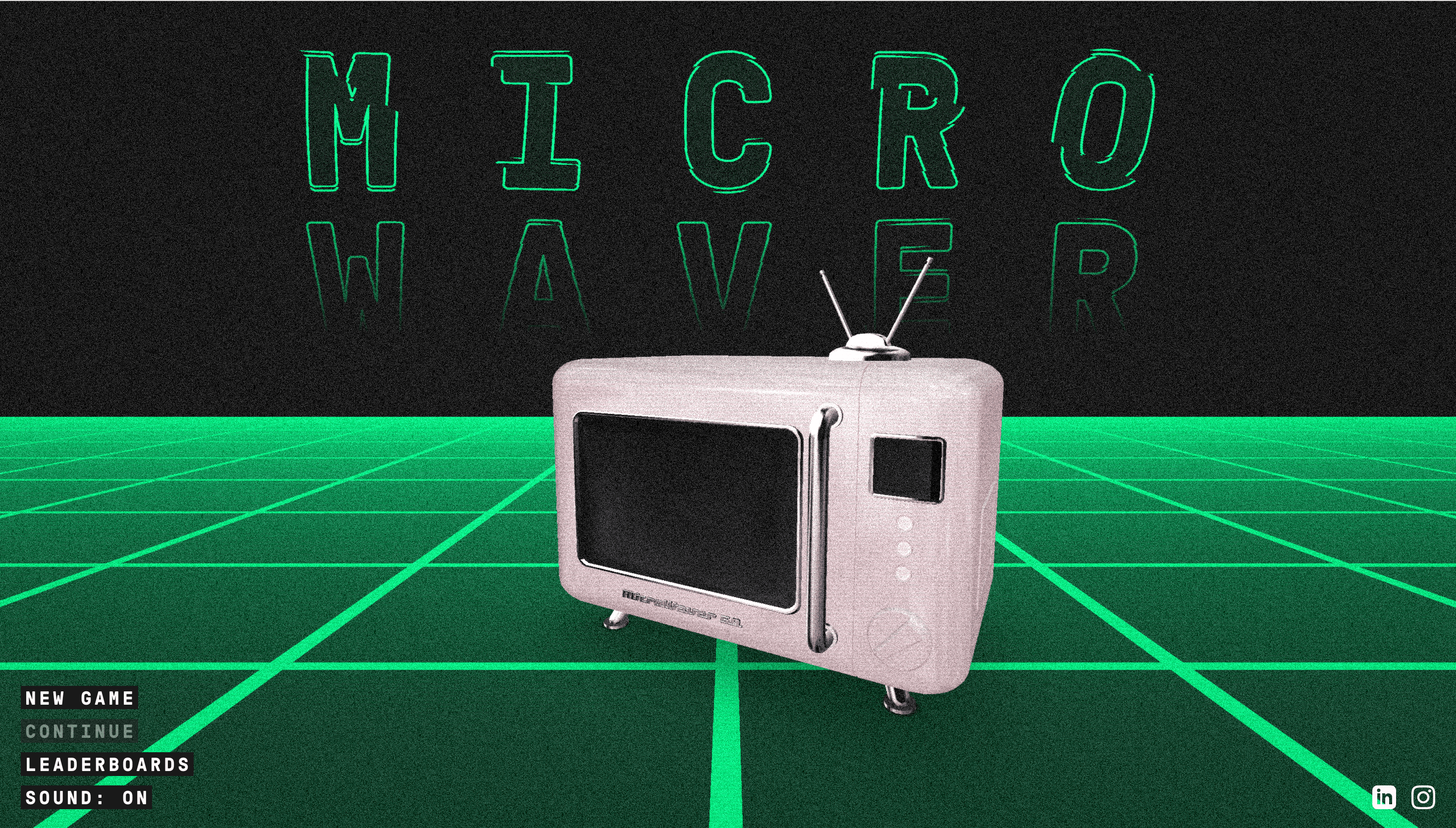 MicroWaver 59™ — Food, Entertainment website design
