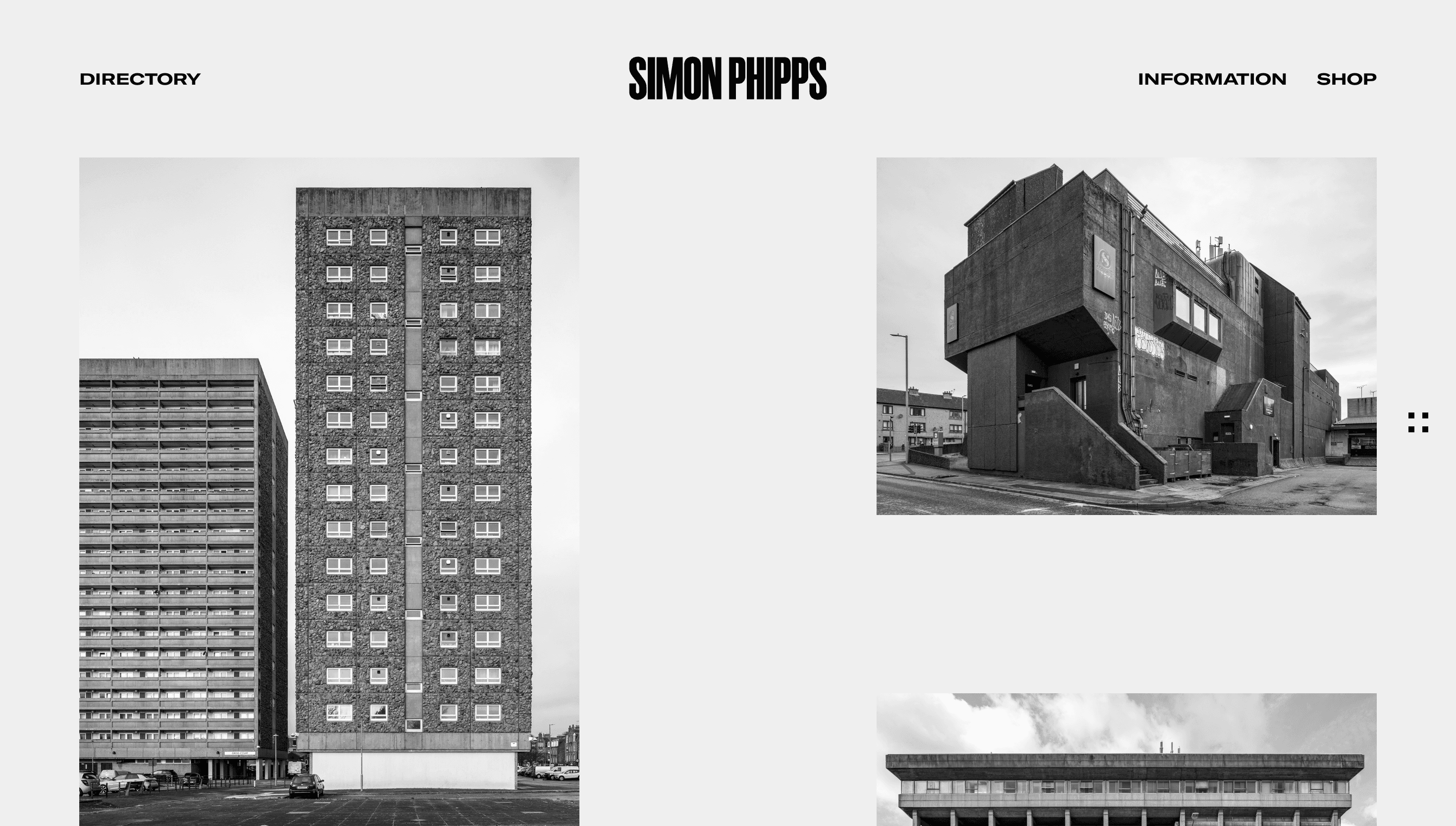 Simon Phipps — Art, Modern website design