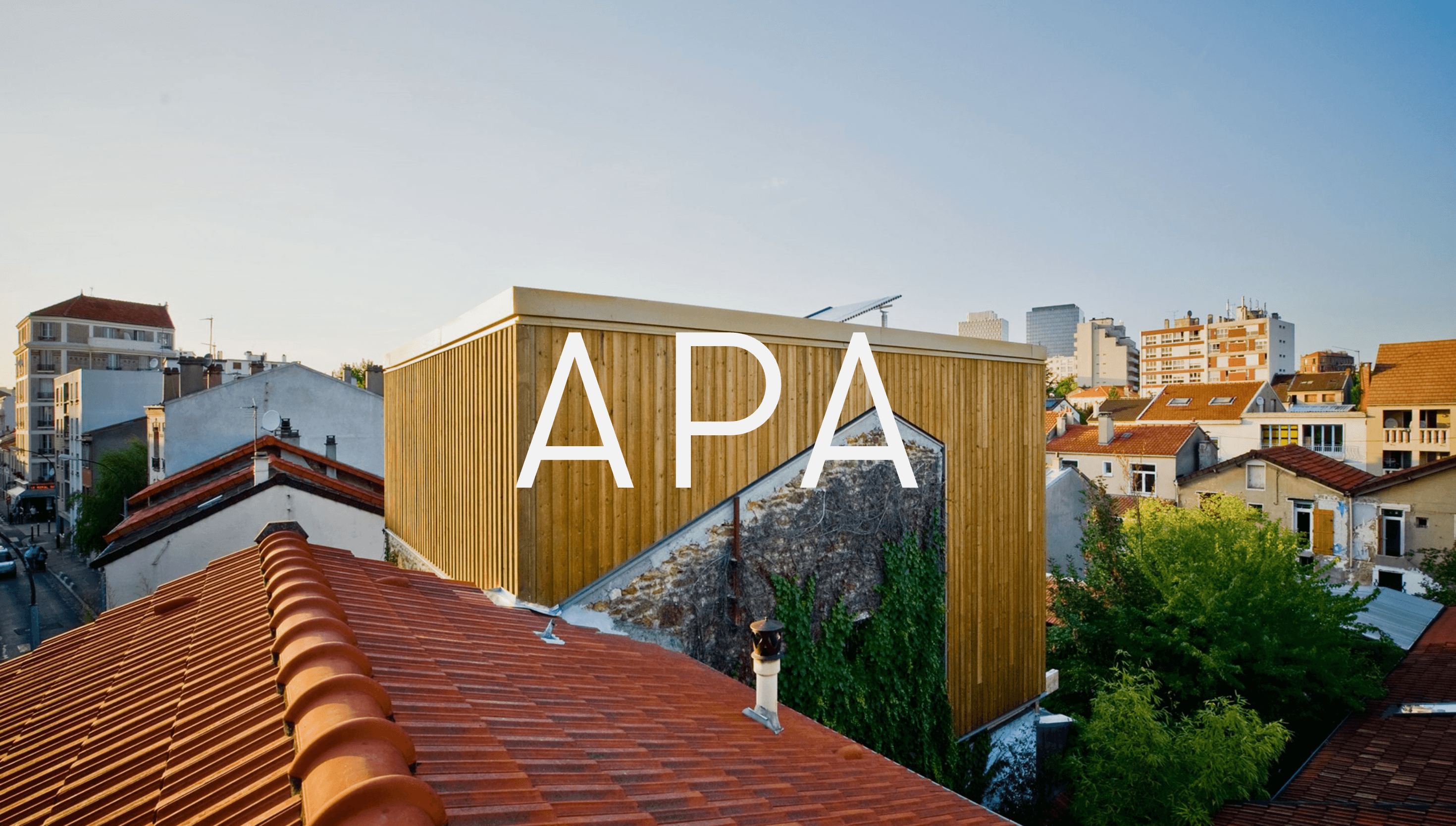 APA — Agency, Corporate website design