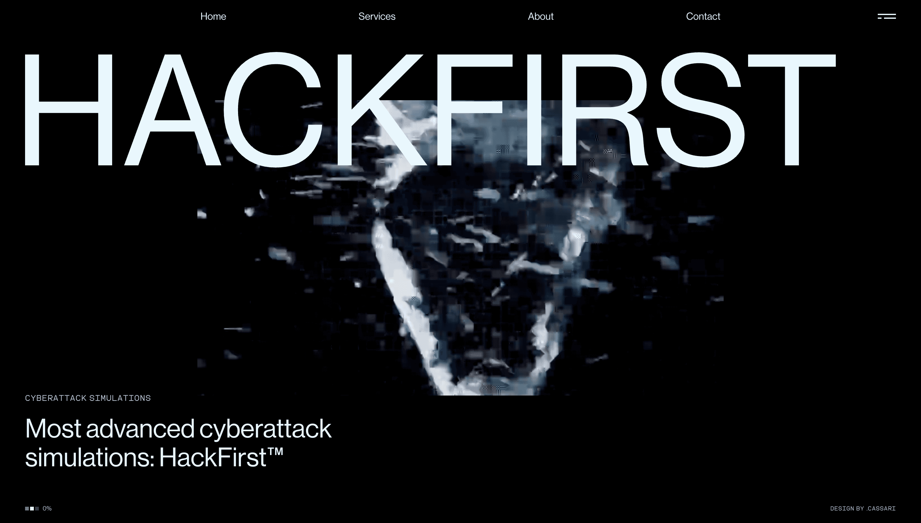 HackFirst — Tech, Dev website design