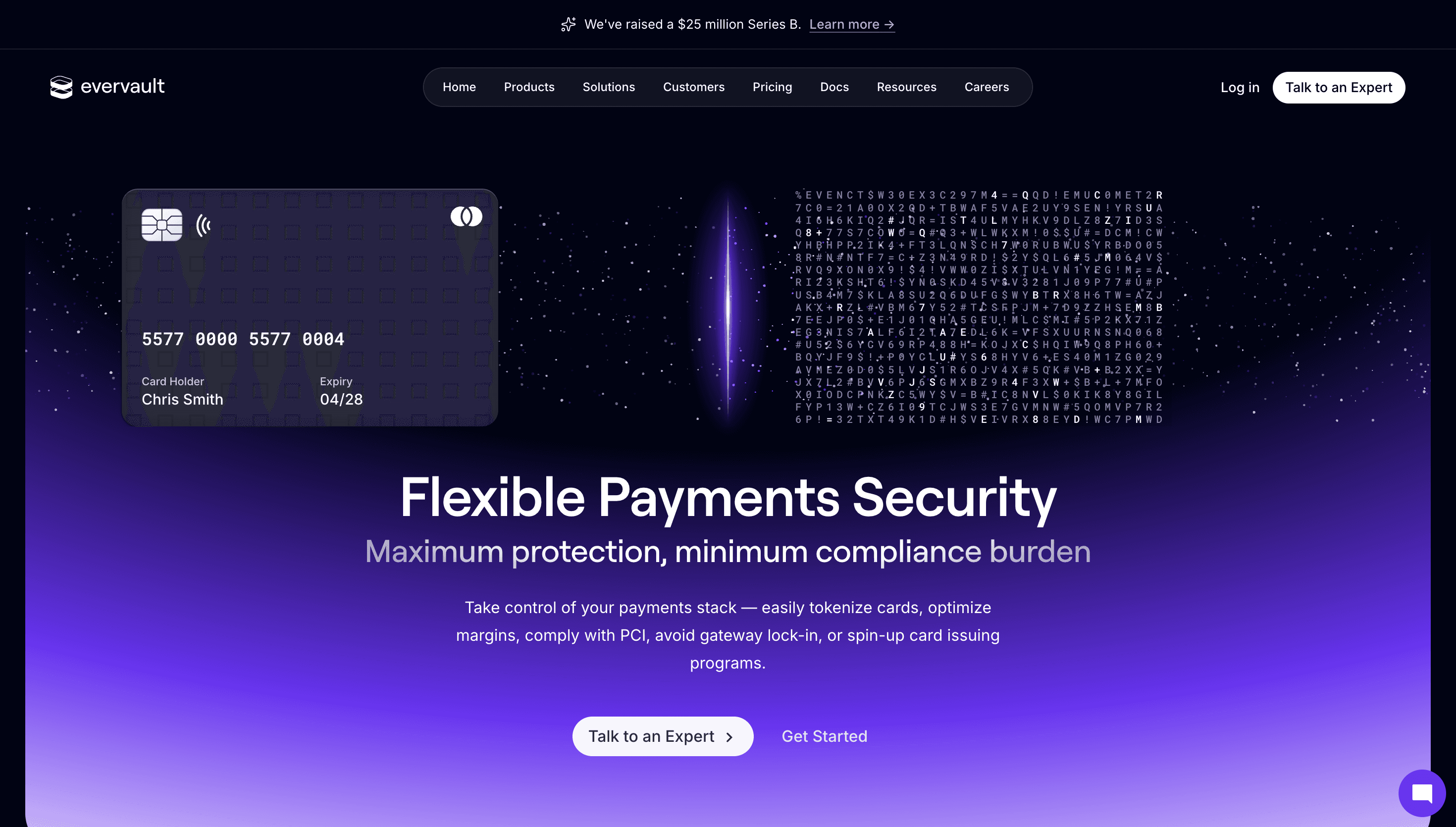 Evervault — Tech, Fintech website design