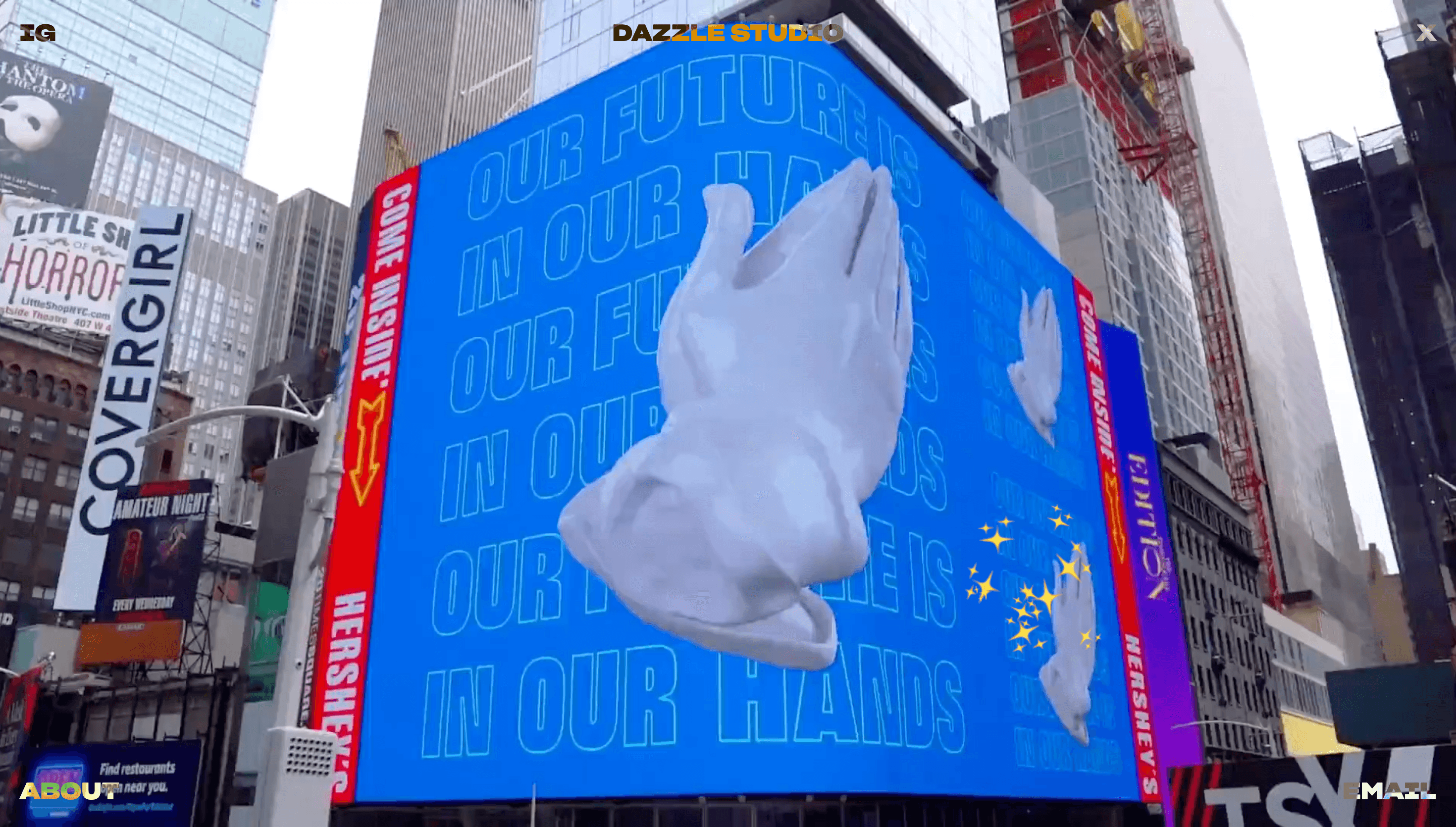 Dazzle Studio — Studio, Interactive website design
