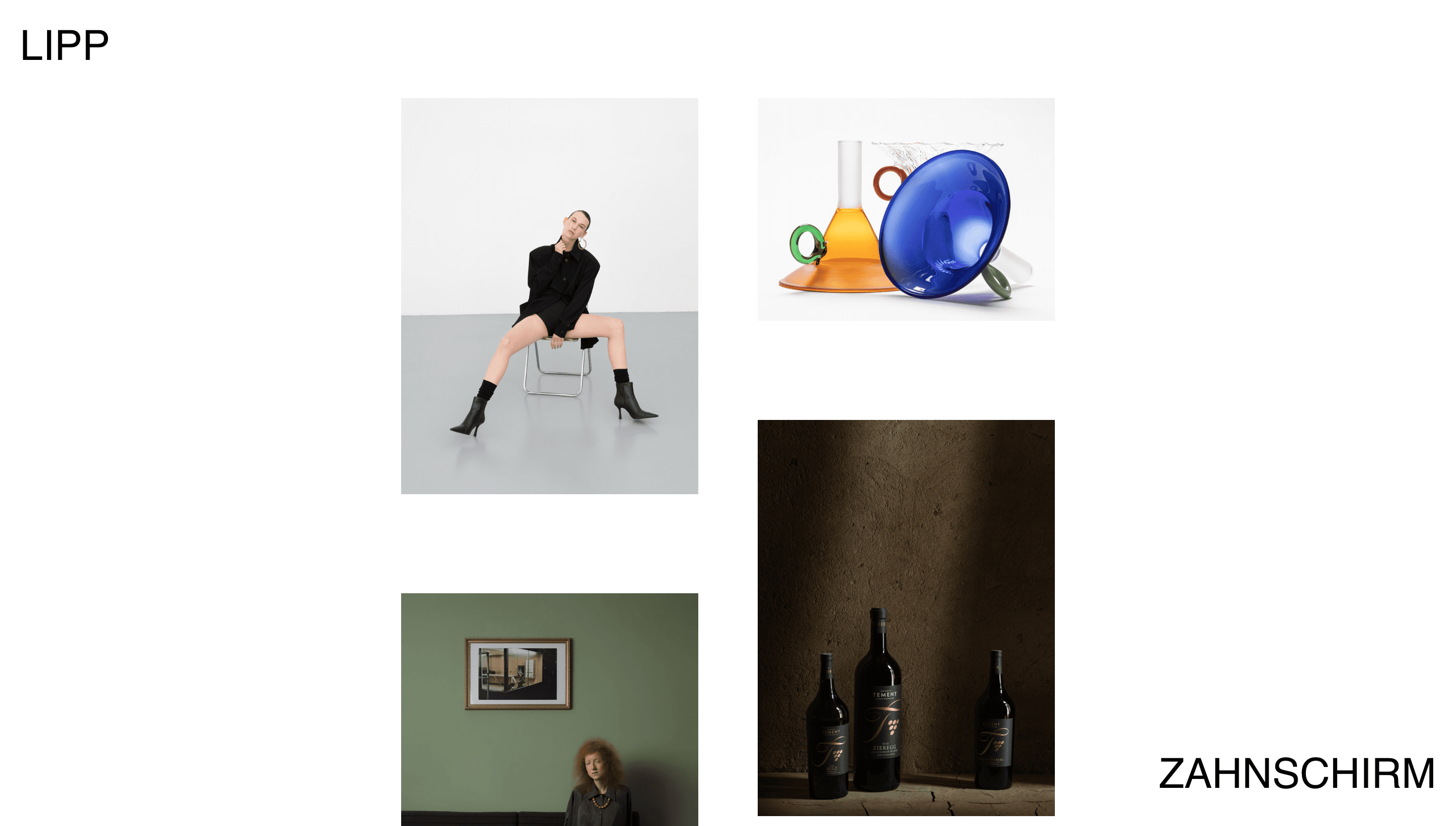 Lipp Zahnschirm — Portfolio, Art website design