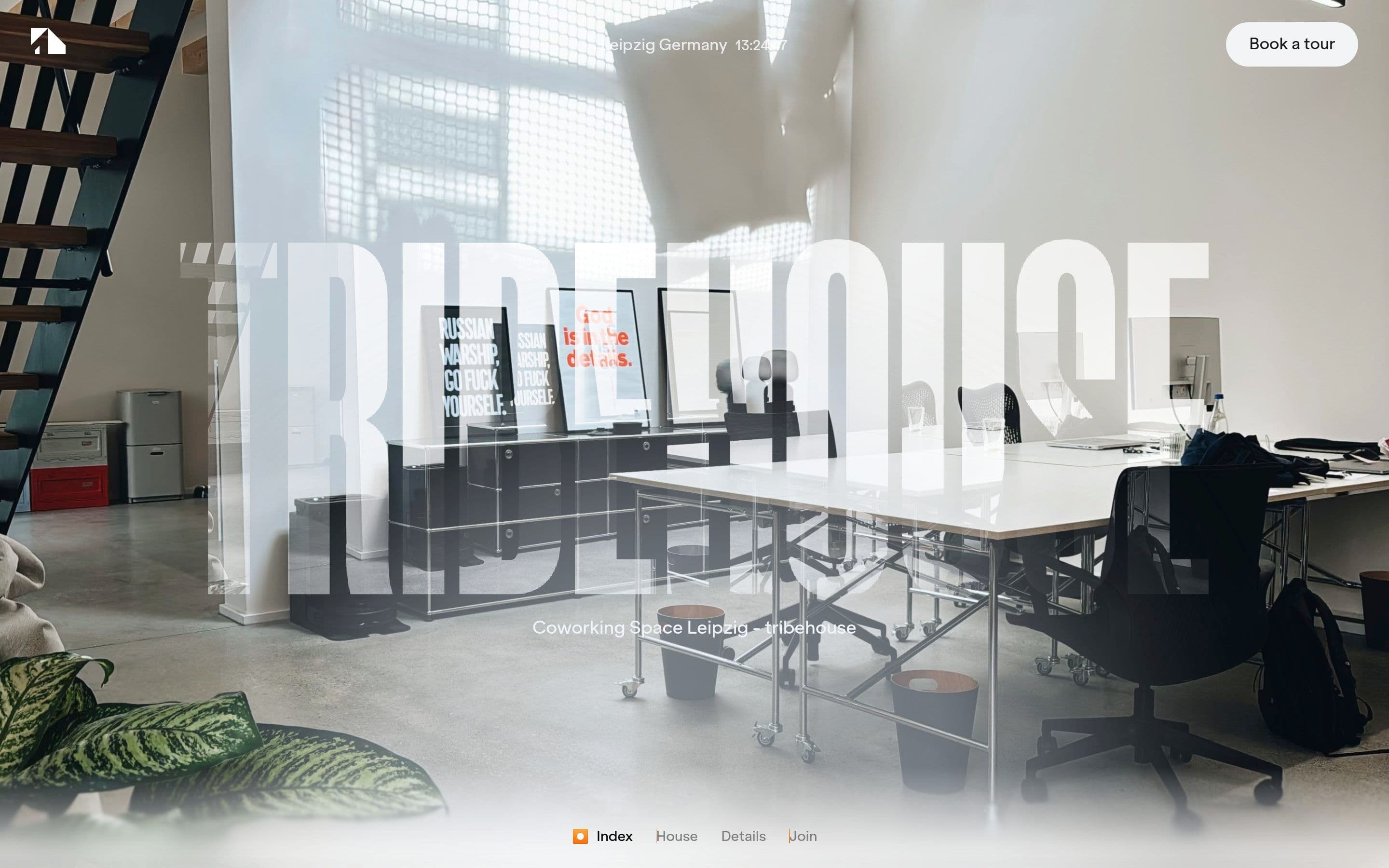 tribehouse — Real Estate, Community website design