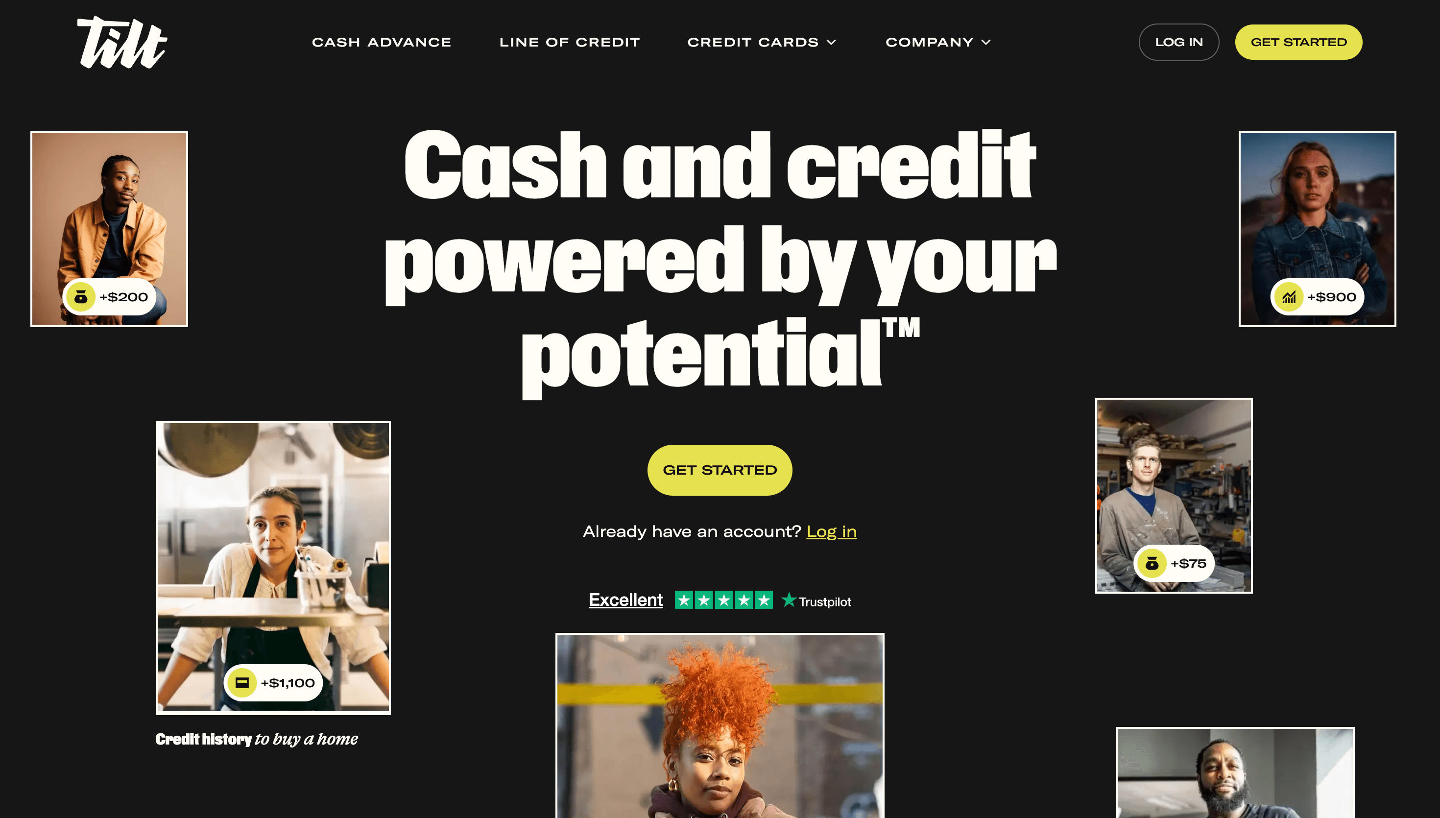 Tilt — Finance, Fintech website design