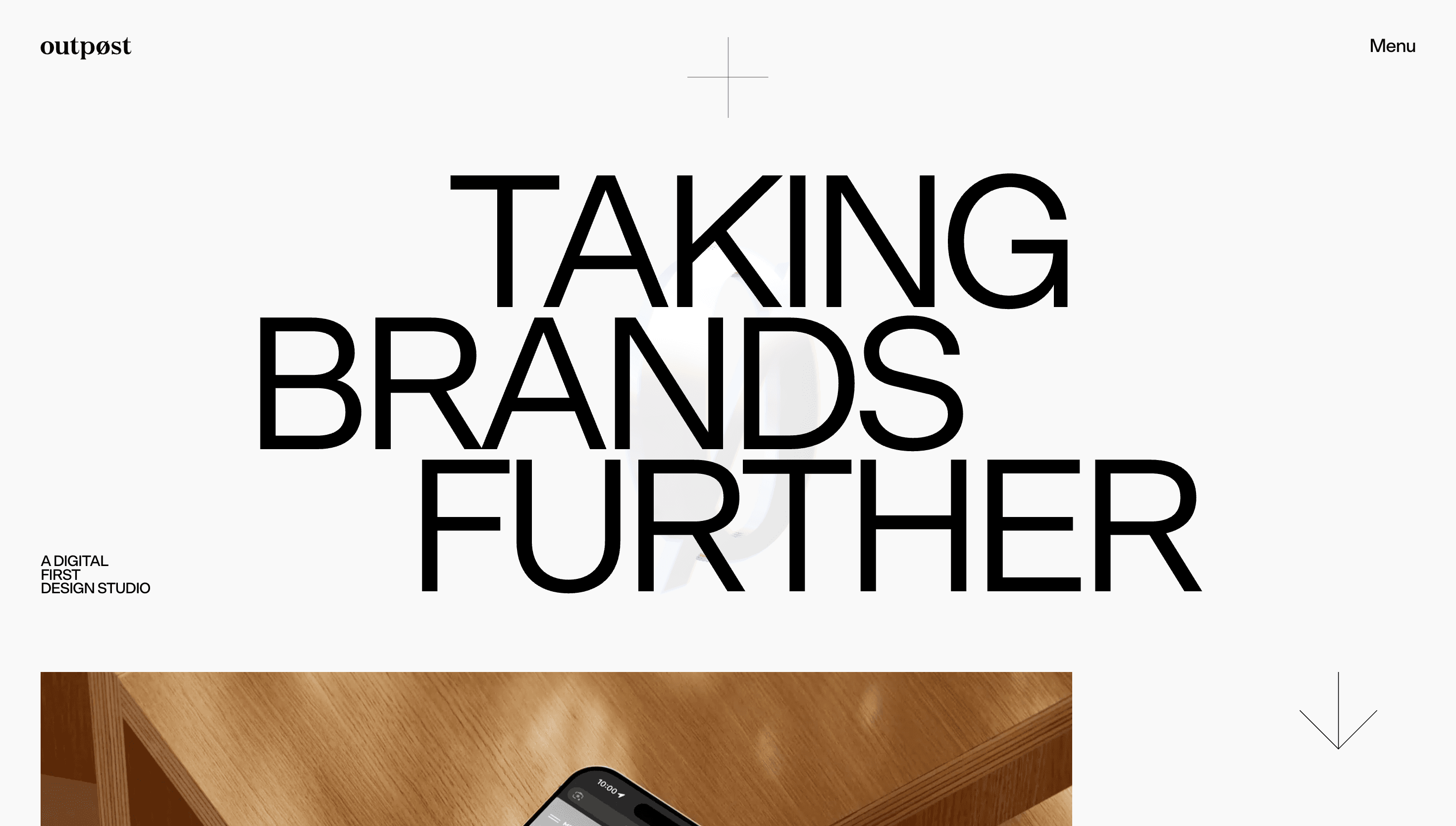 Outpost — Branding, Studio website design