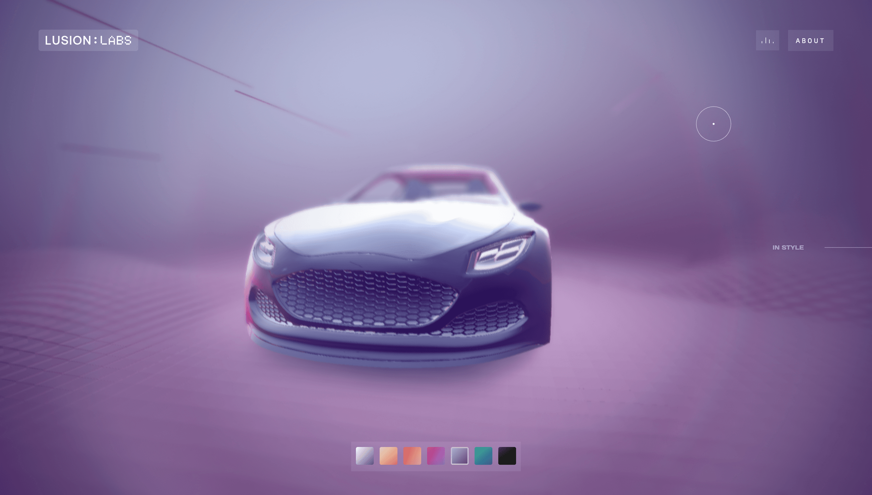 GEMINI by Lusion — WebGL, Animation website design
