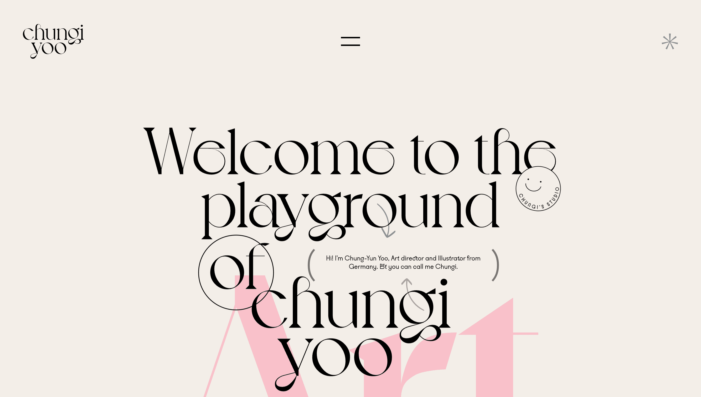 ChungiYoo — Animation, Motion website design