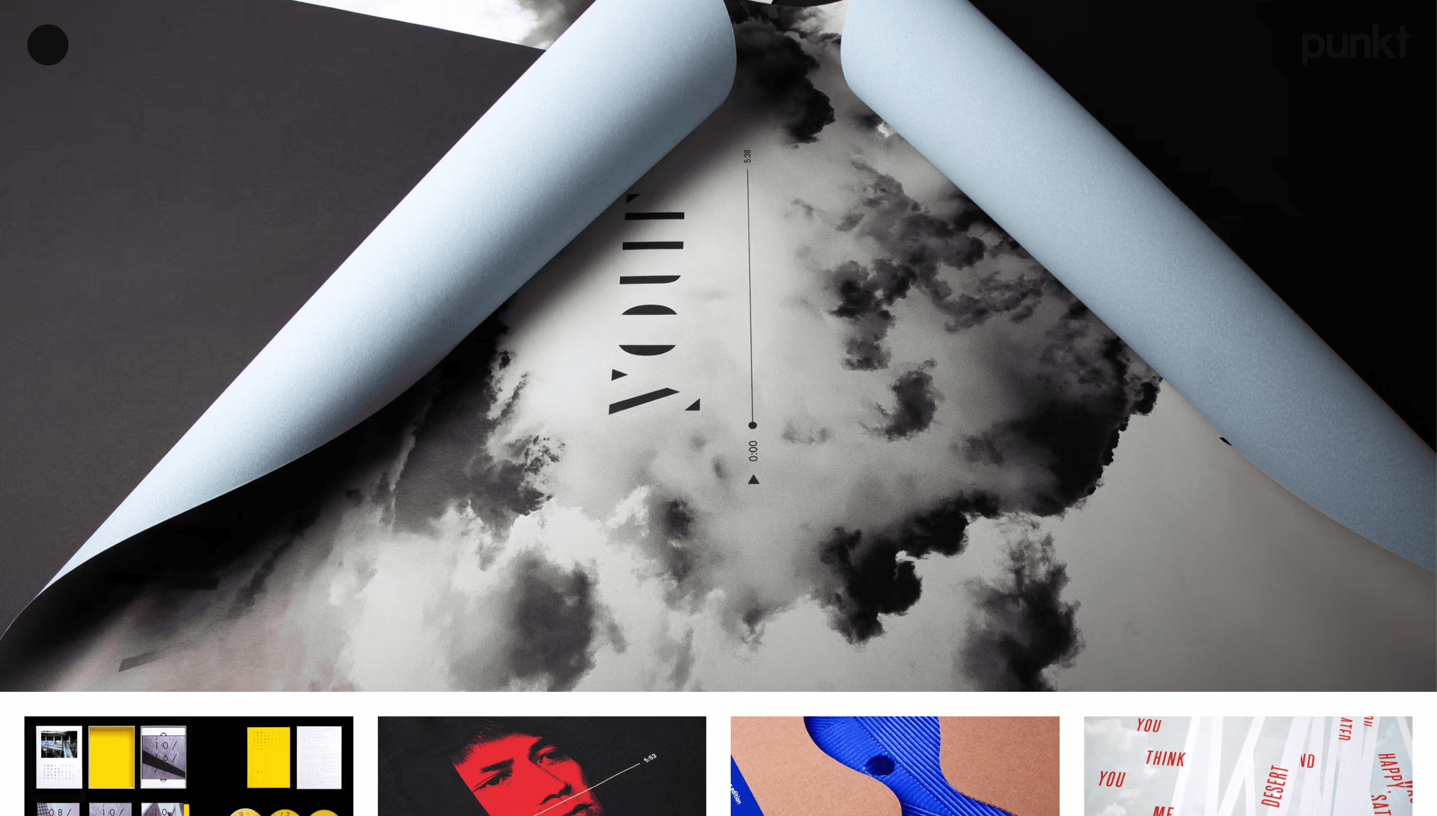 Punkt. — Agency, Studio website design