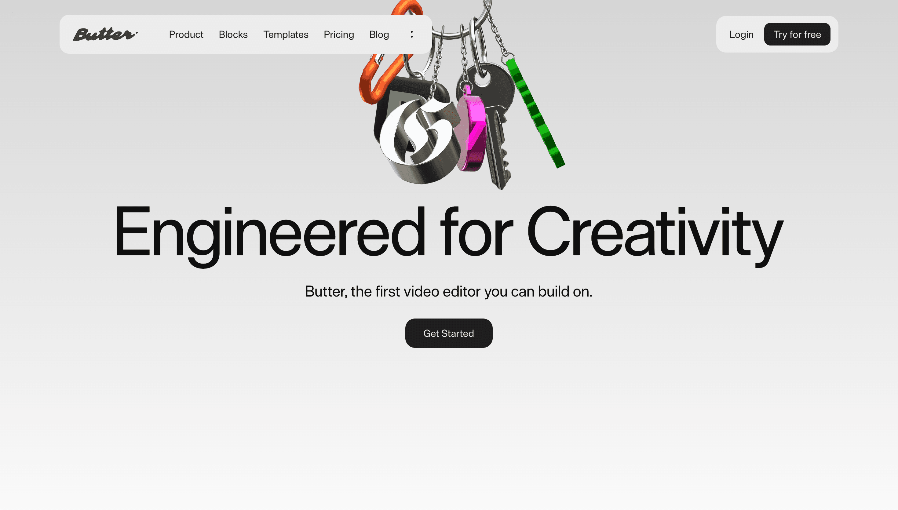 Butter Video — Tech, SaaS website design