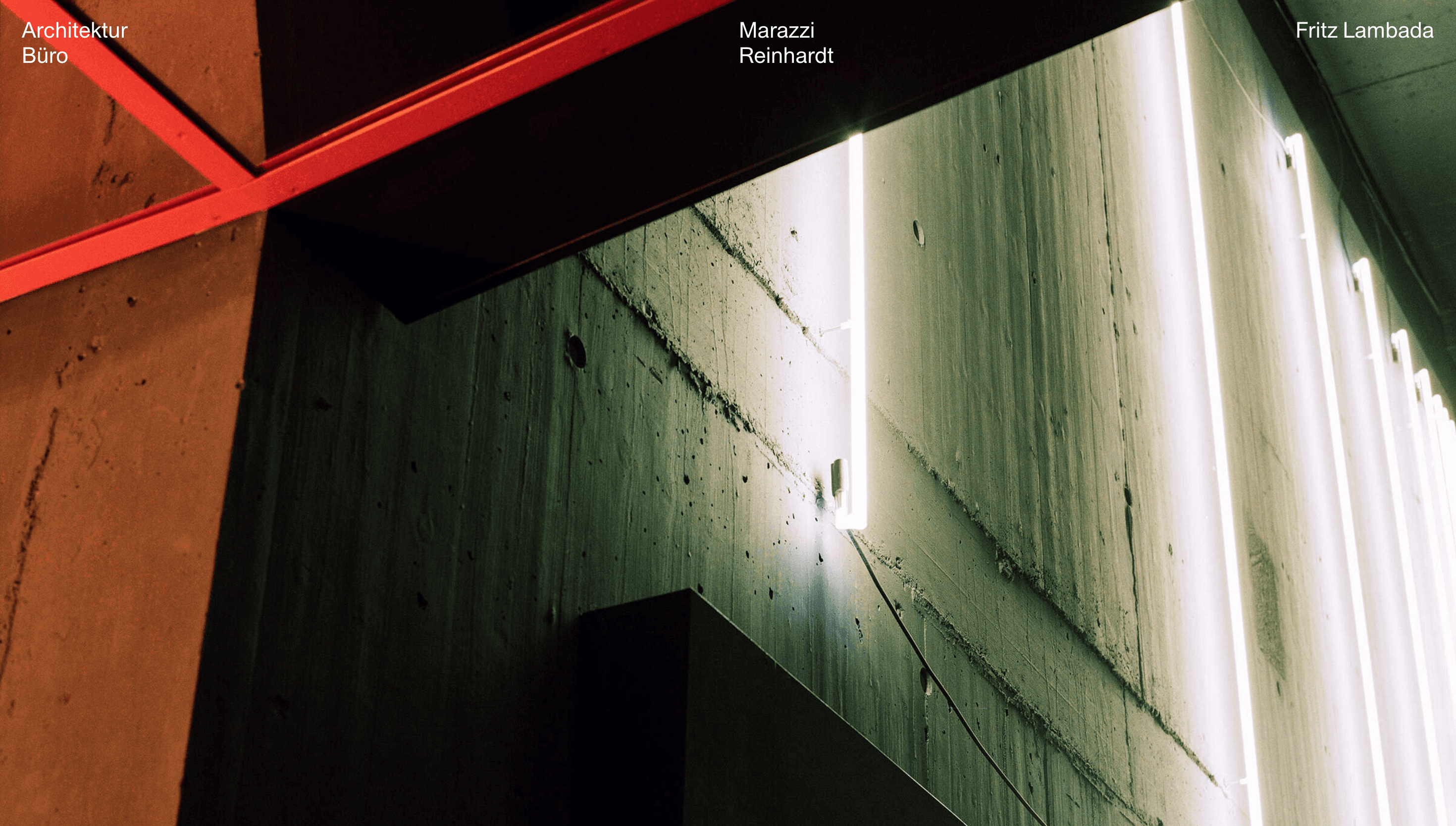 Marazzi Reinhardt — Agency, Studio website design