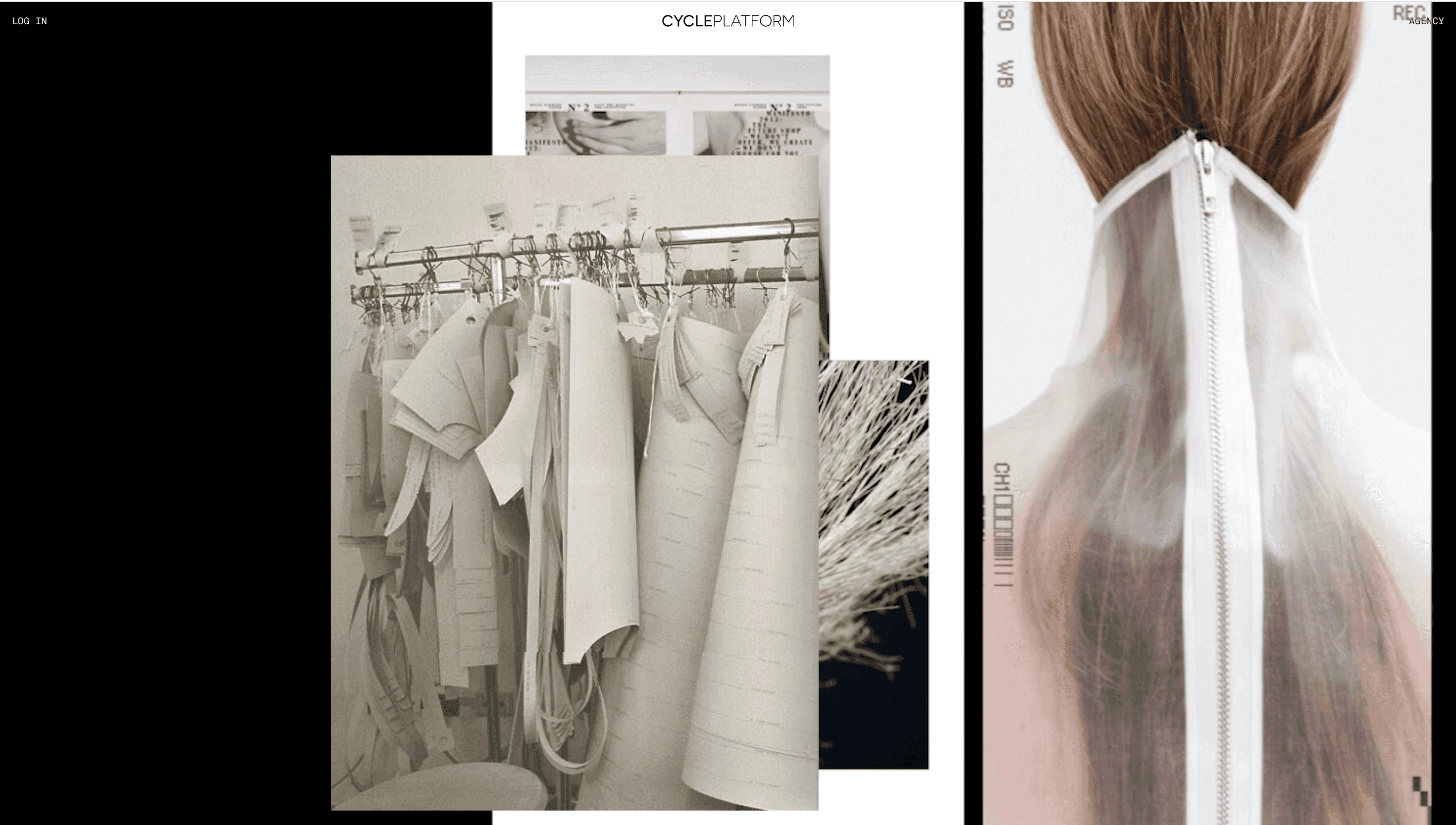 Cycle Platform — Minimal, Fashion website design