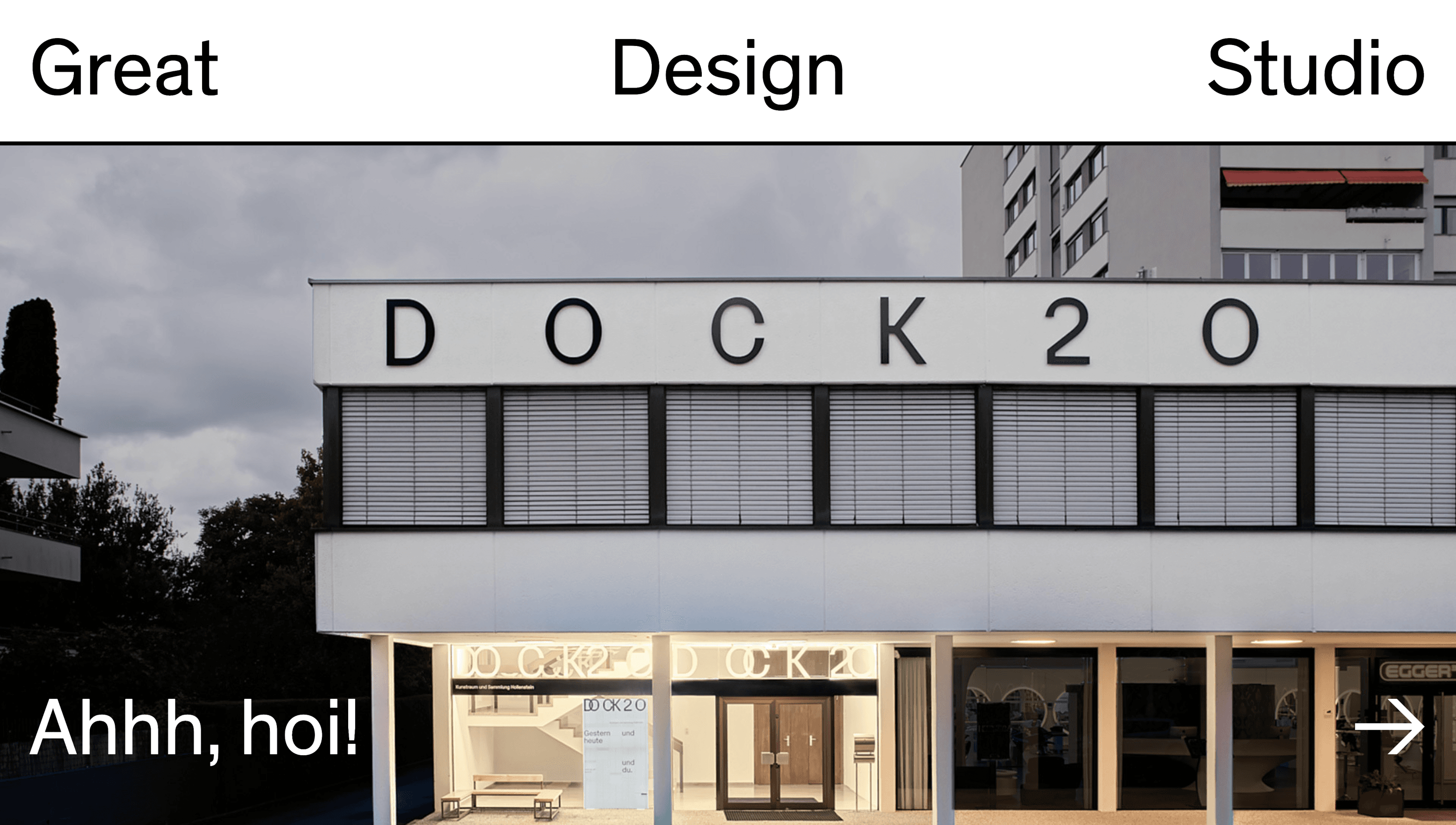 Great Design Studio — Branding, Agency website design