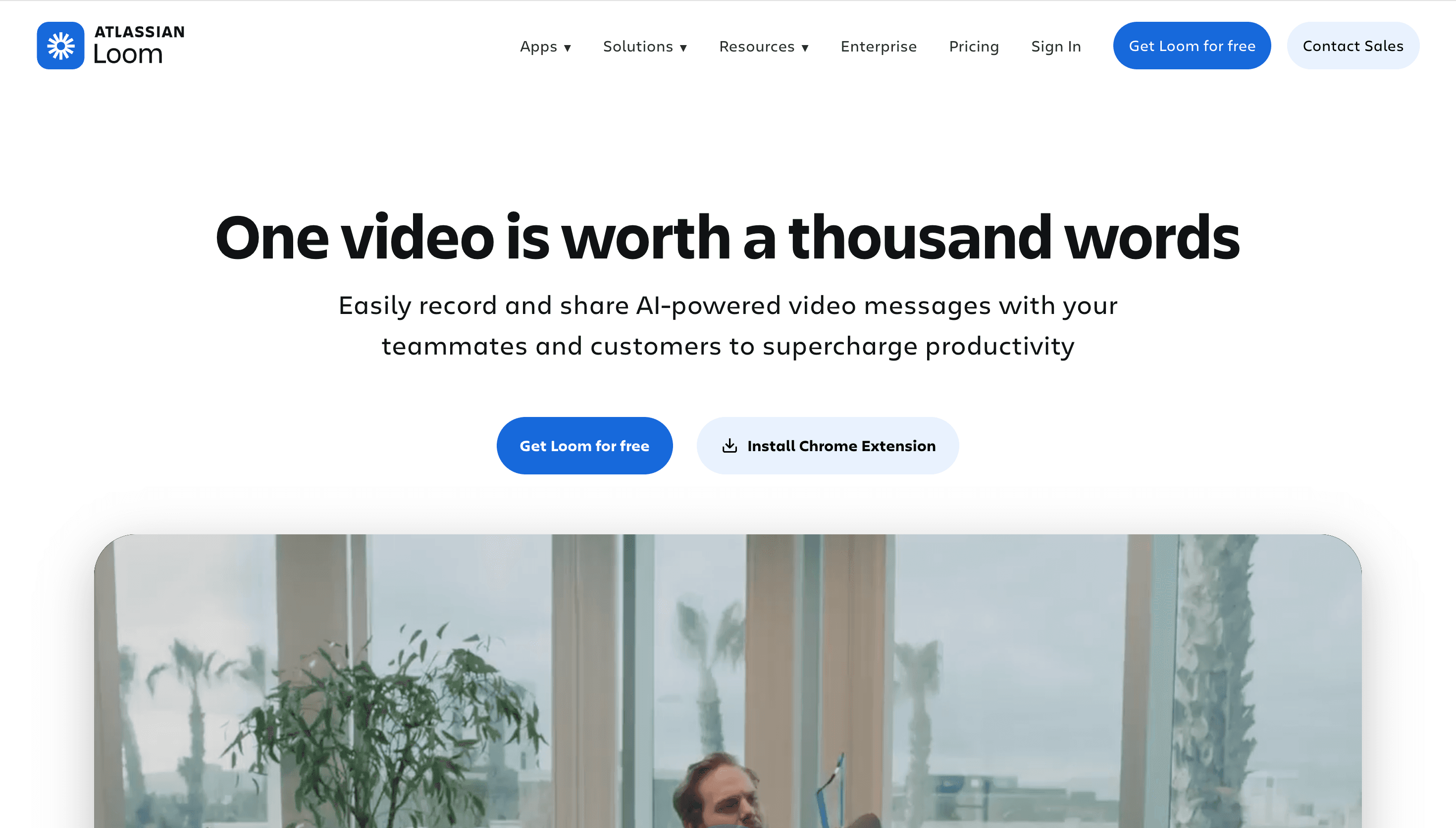 Loom — Productivity, Workflow website design