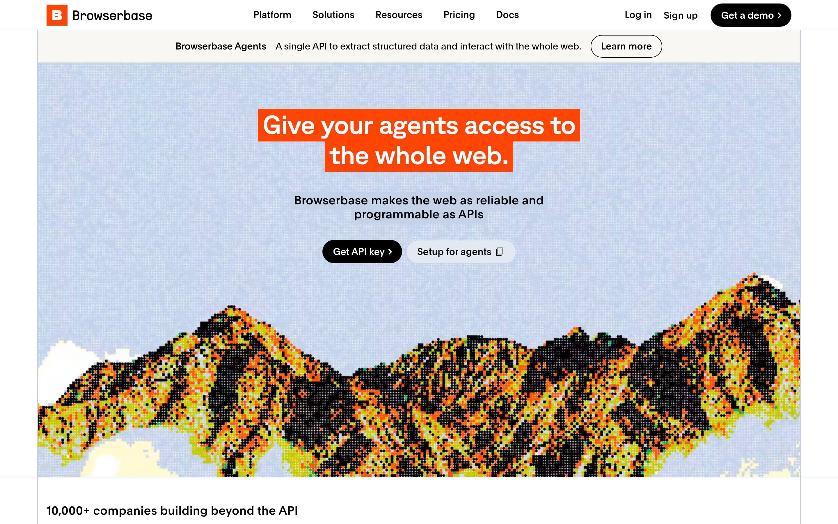 Browserbase — Tech, Dev website design
