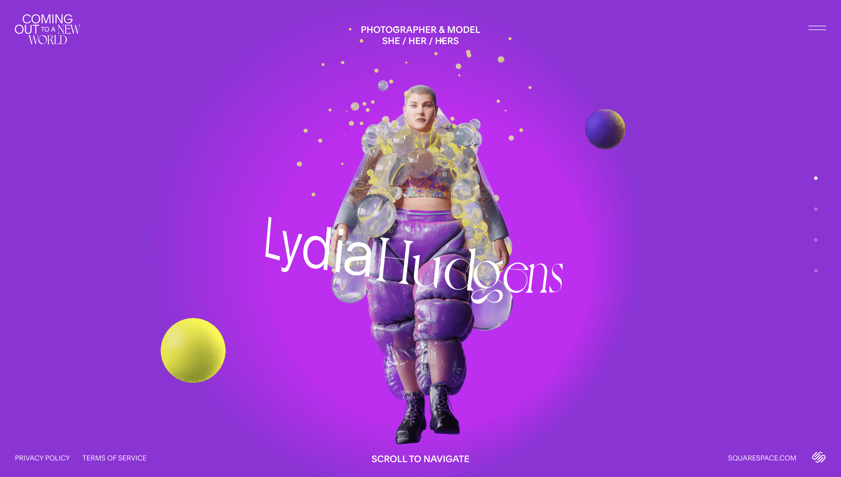 Pride 2021 — Storytelling, Colorful website design