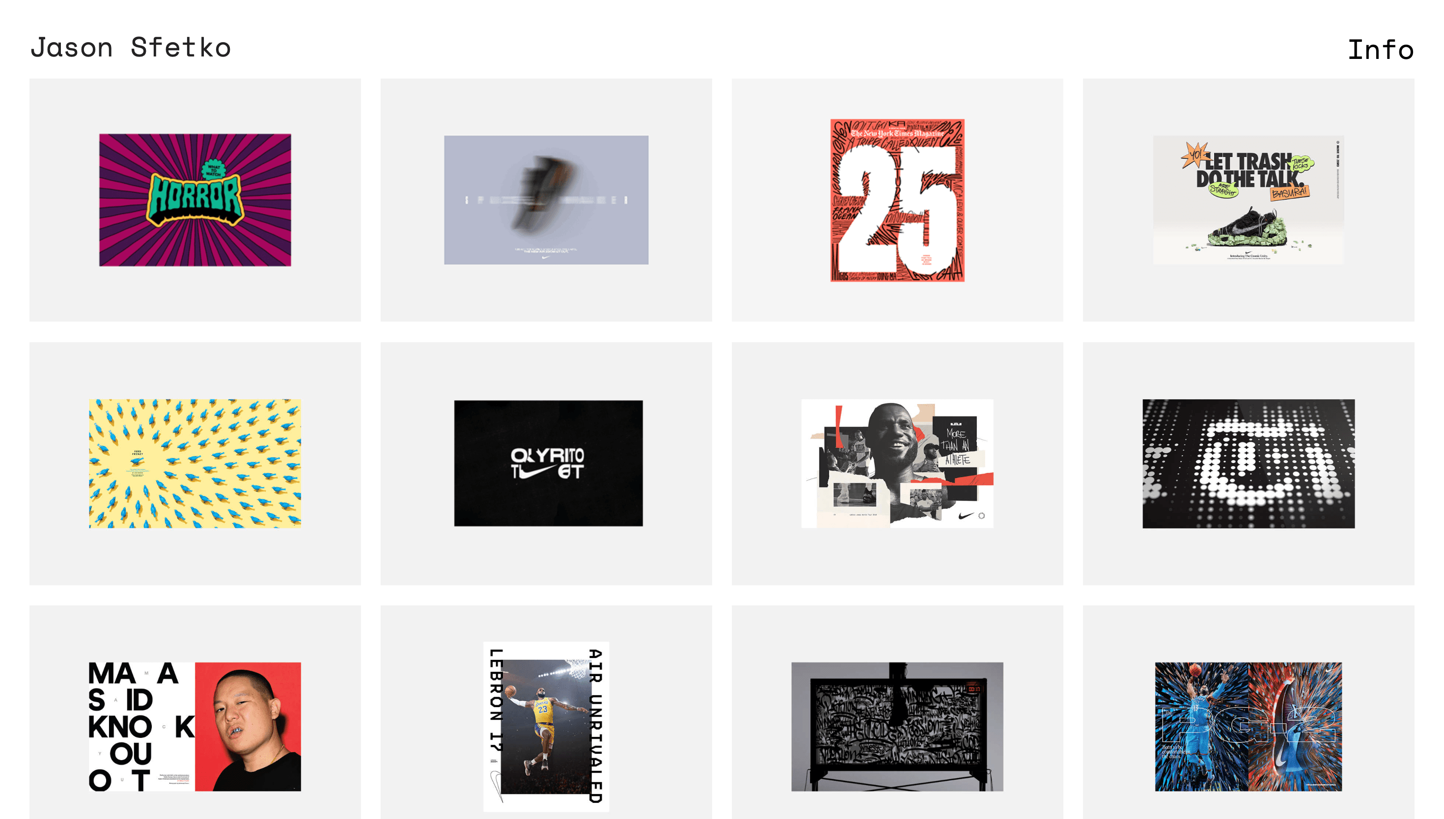 Jason Sfetko — Developer, Designer website design