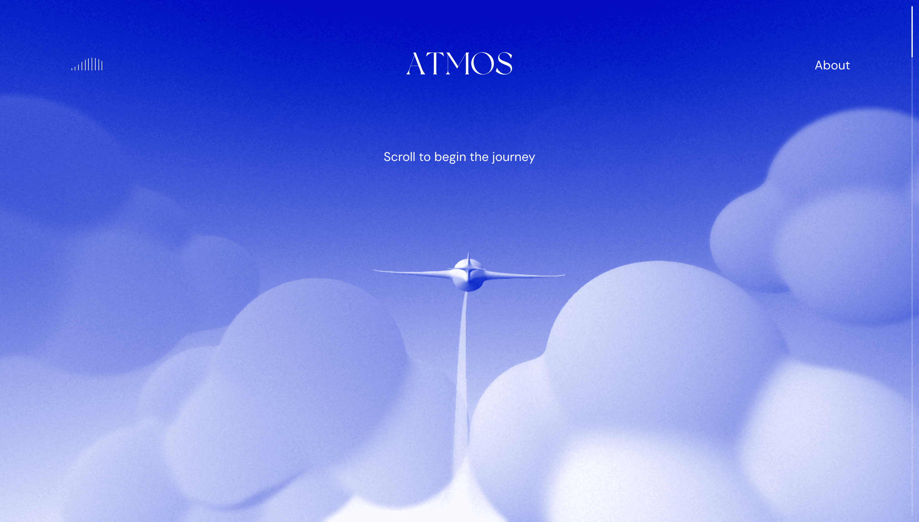 ATMOS — Storytelling, Interactive website design