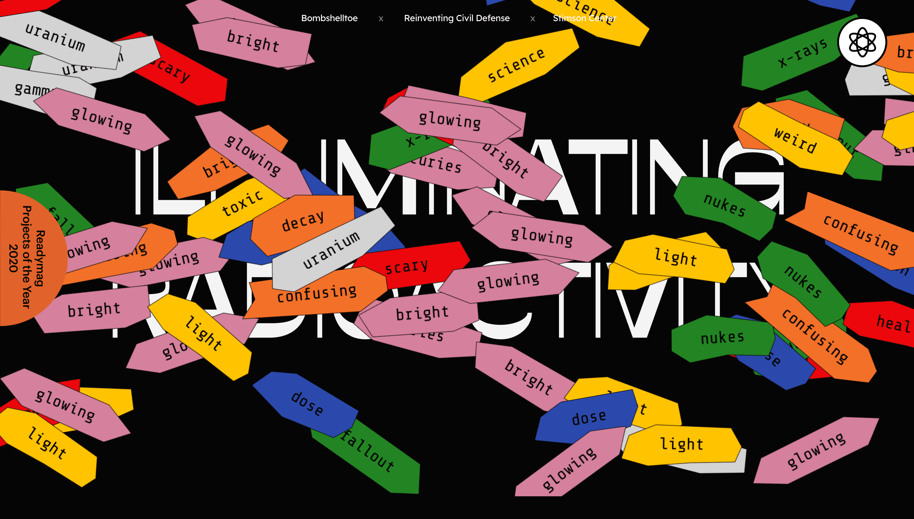 Illuminating Radioactivity — Education, Health website design