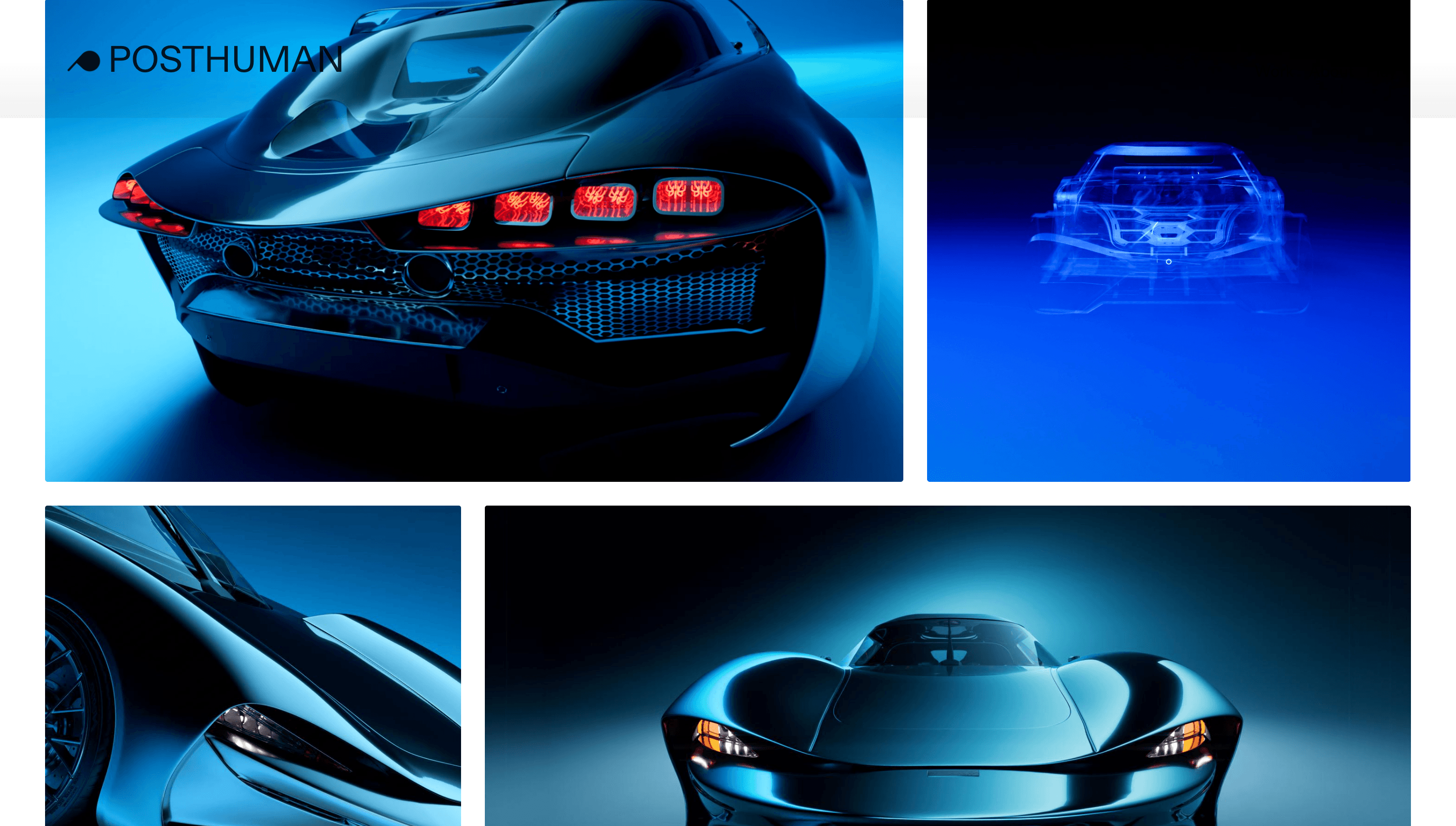 Posthuman Studio — Studio, Agency website design