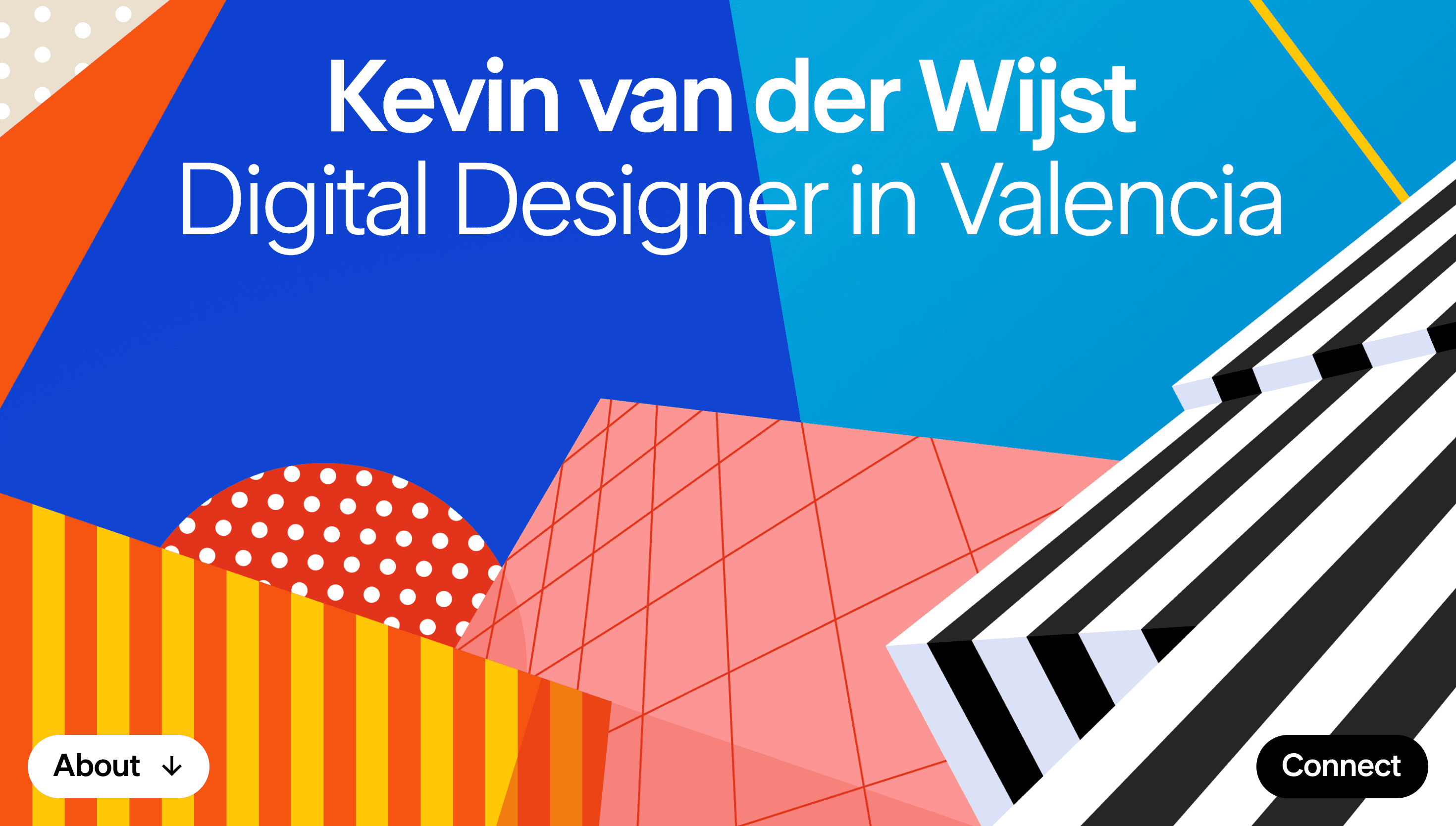 Kevin van der Wijst — Designer, Portfolio website design