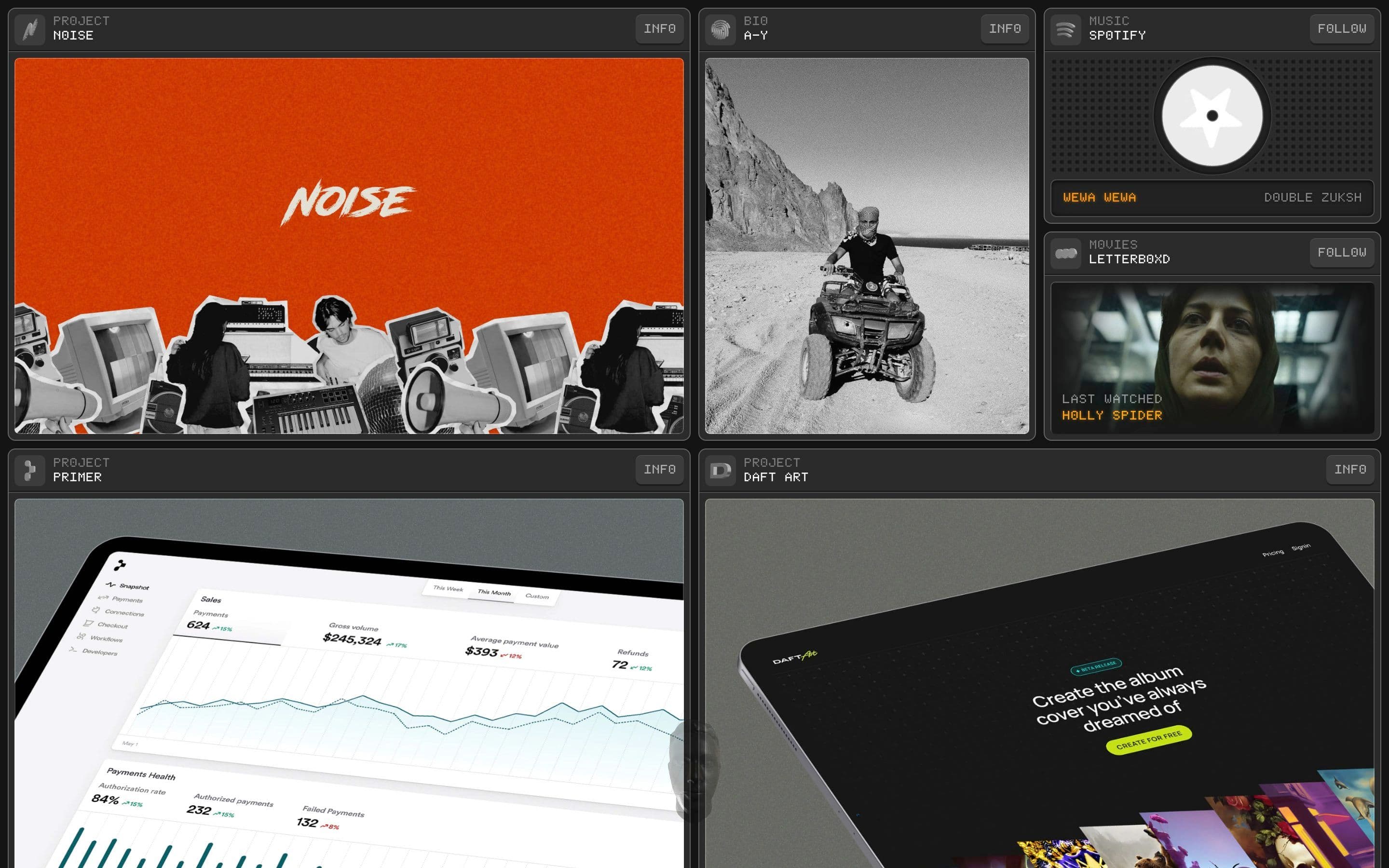Ahmed Yasser — Designer, Developer website design