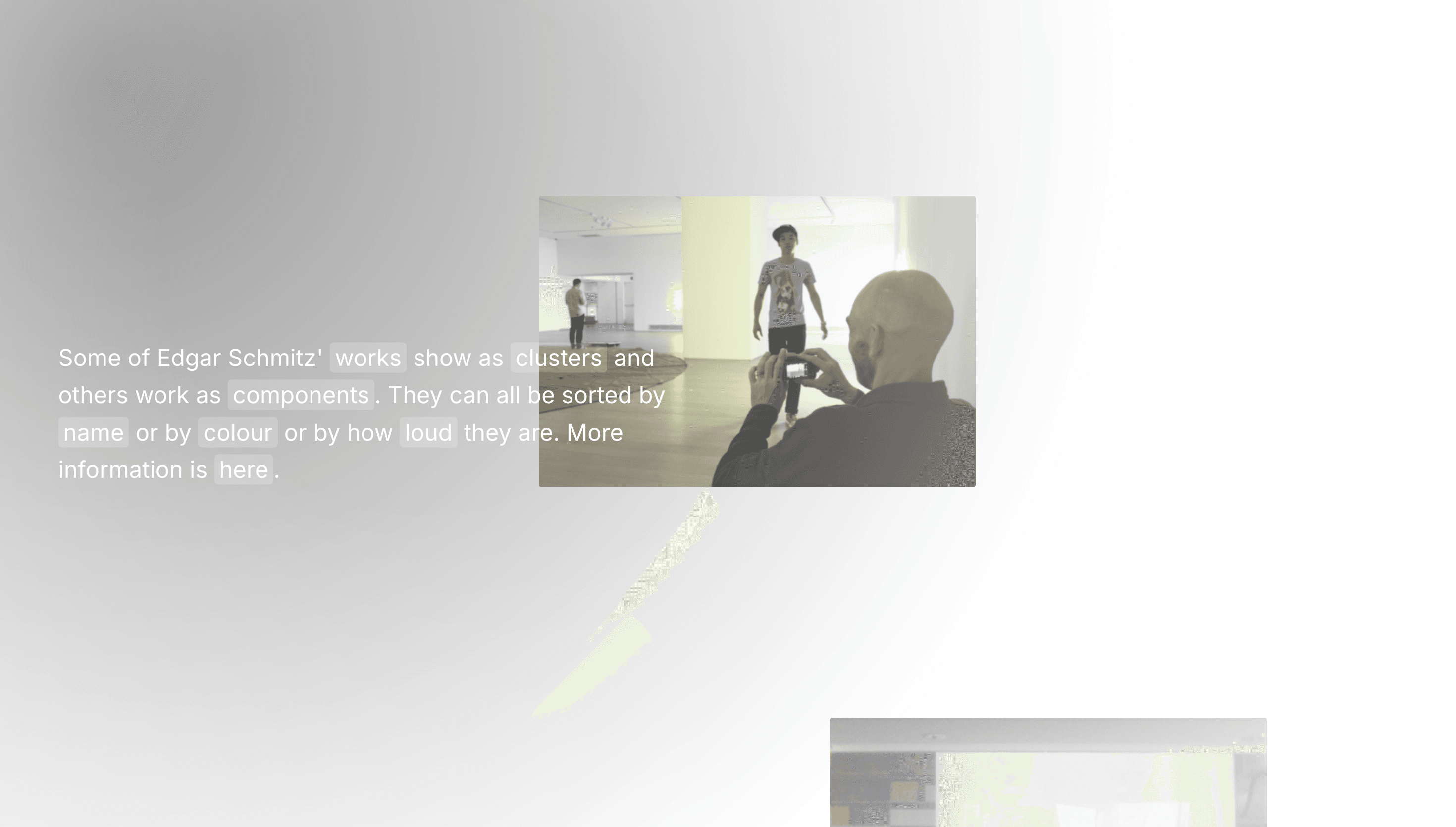 Edgar Schmitz — Designer, Portfolio website design