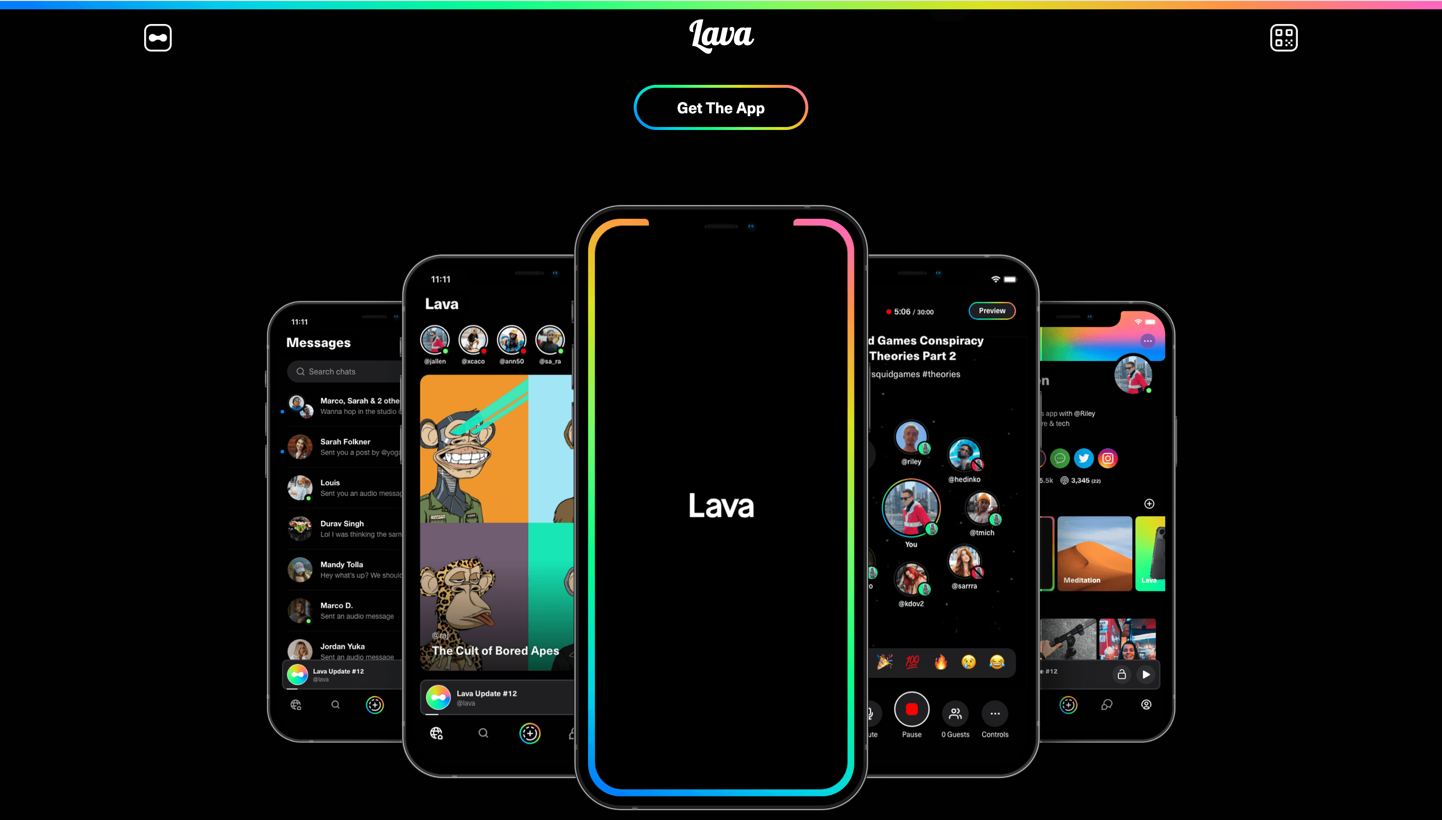Ayo — App, Community website design