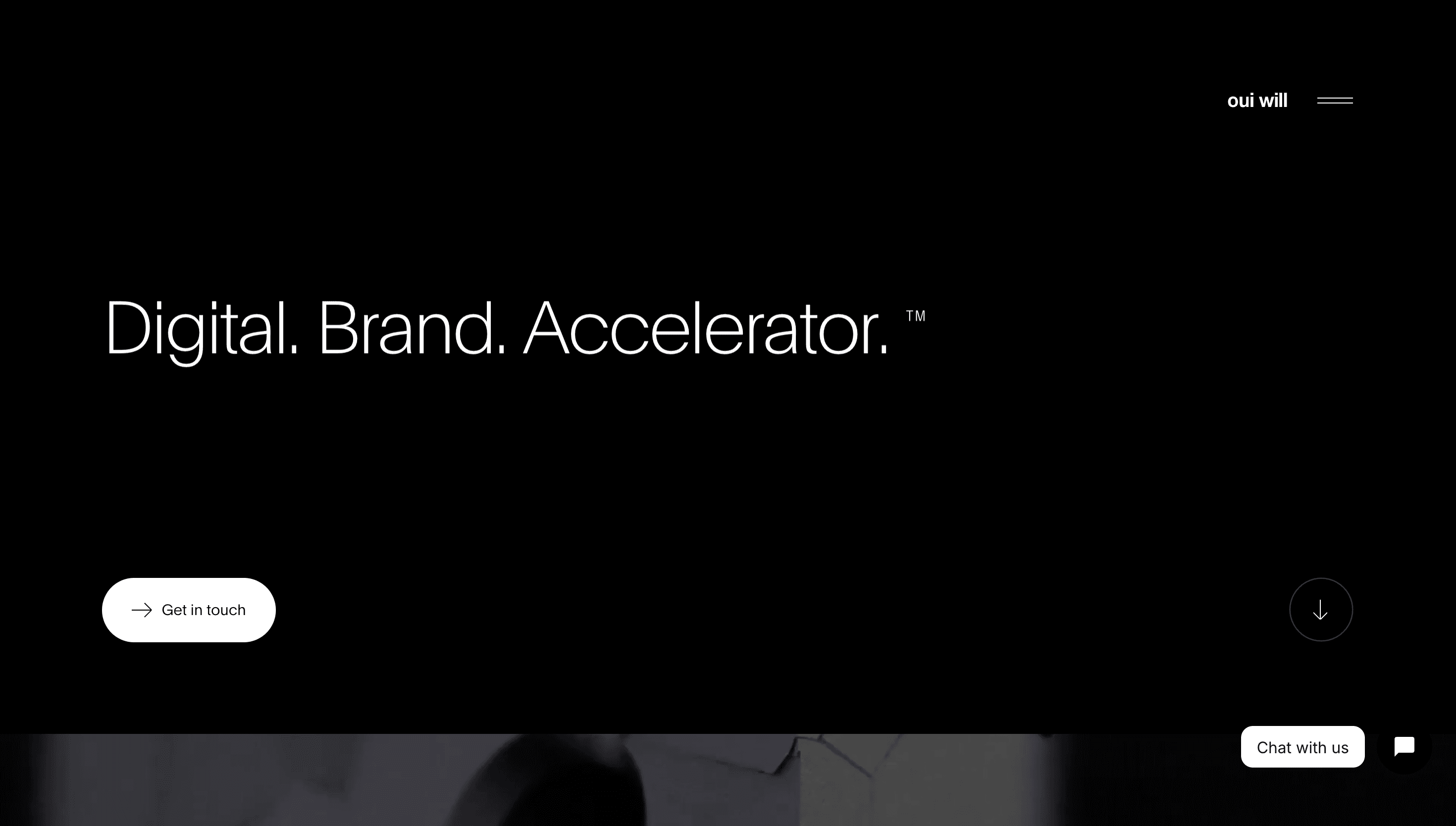 Oui Will — Agency, Branding website design