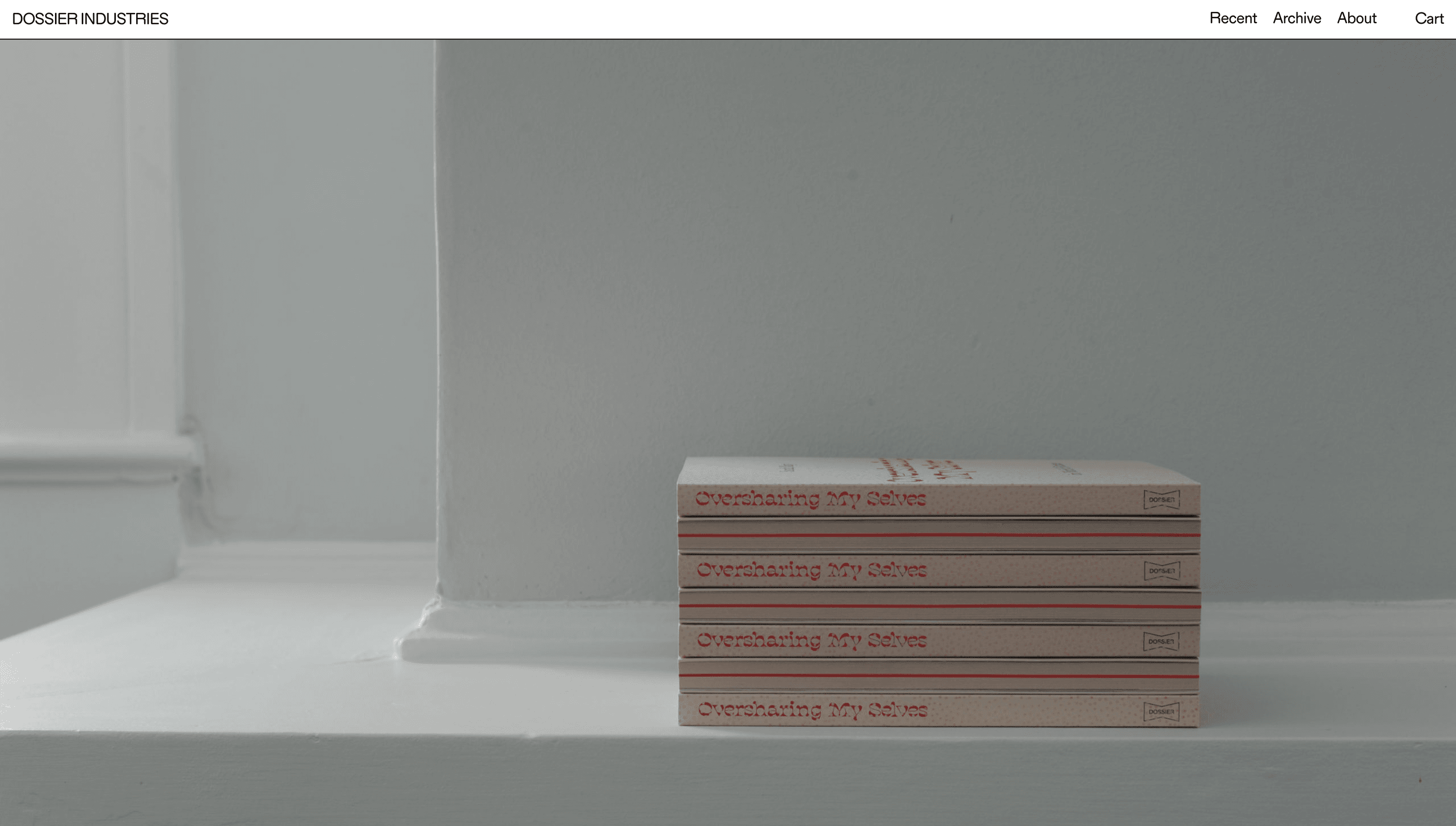 Dossier Industries — Studio, Branding website design